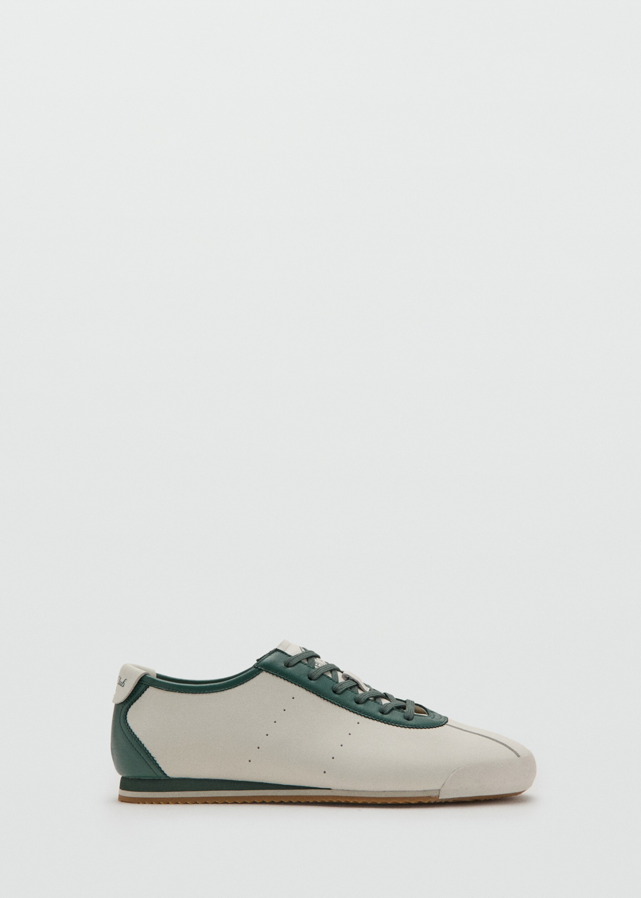 Leather mixed sneakers - Article without model, White. Ref: 27087784-00.