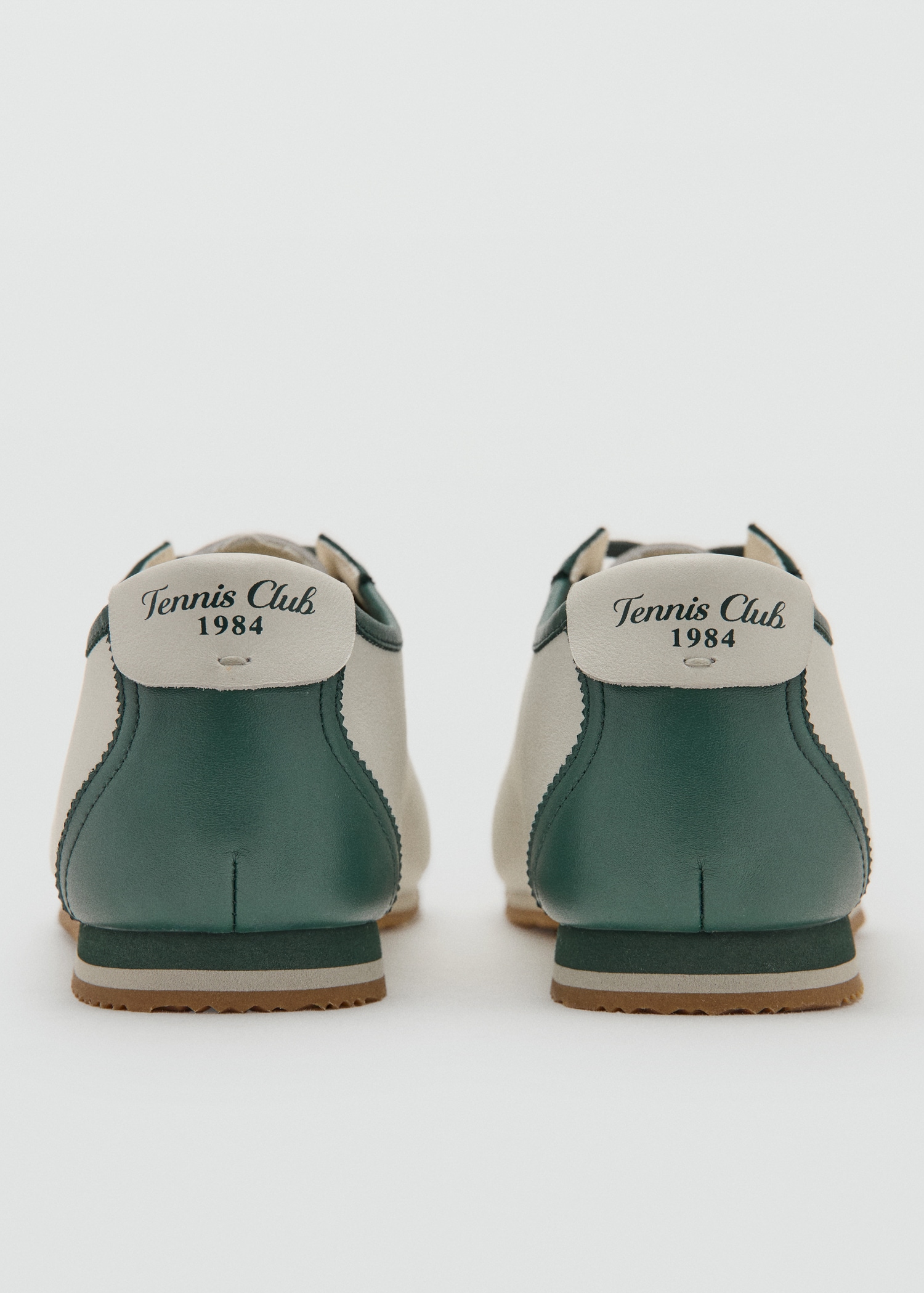 Leather mixed sneakers - Details of the article 2