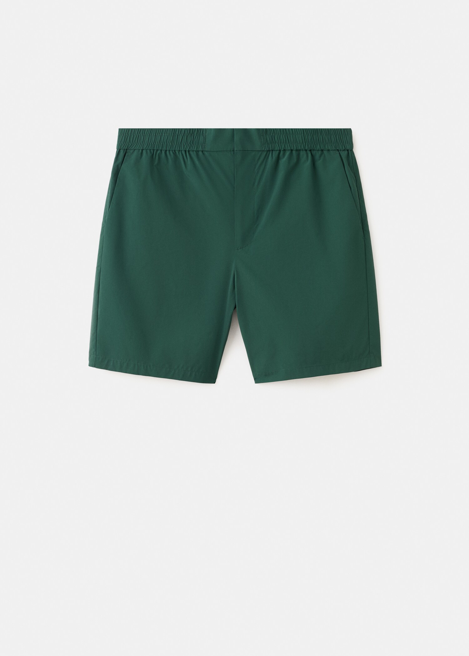 Regular-Fit-Bermudas mit Stickereien - Artikel ohne Model