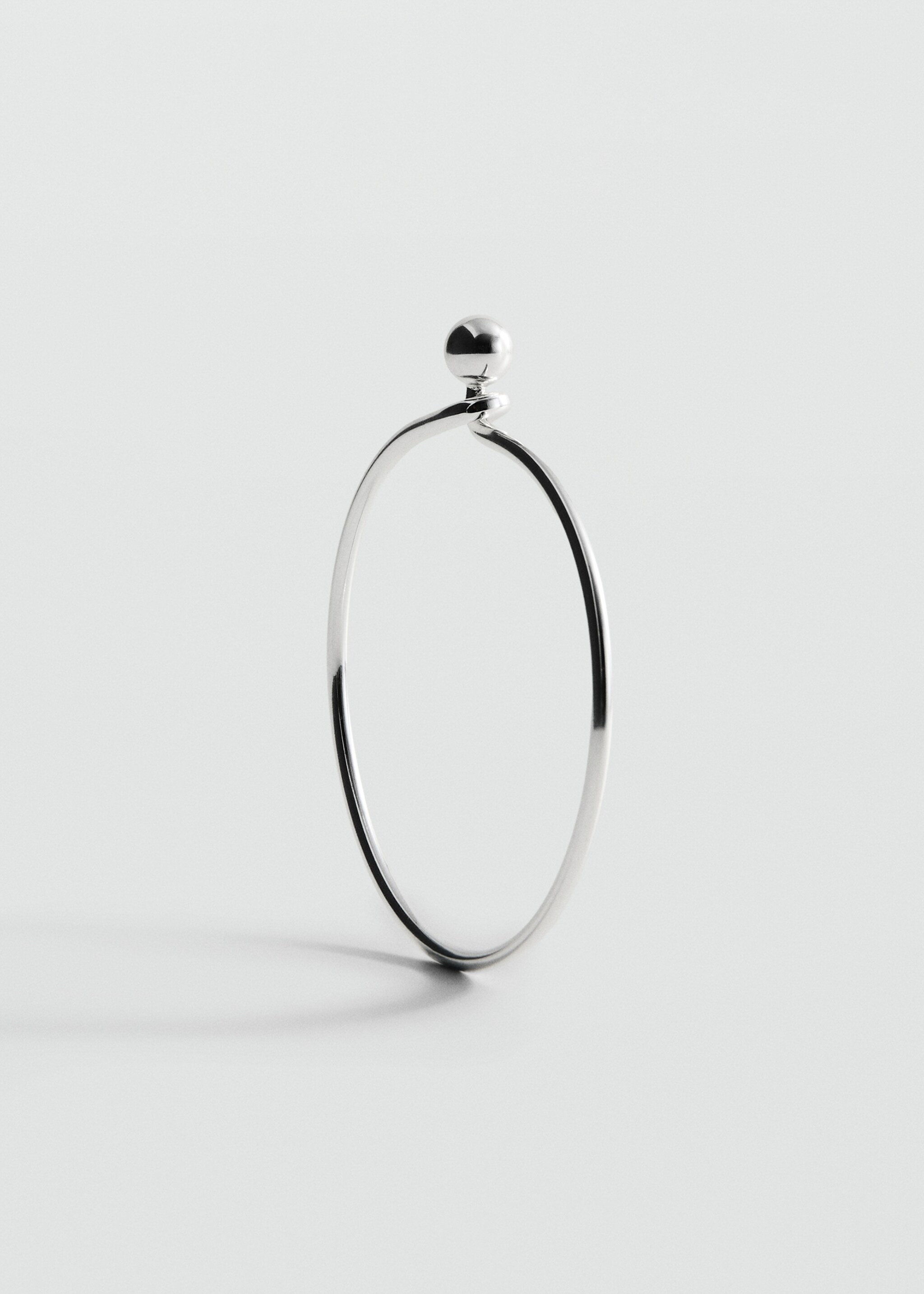 سوار صلب دقيق - تفاصيل المنتج 1, فضي. Ref: 27087788-00.