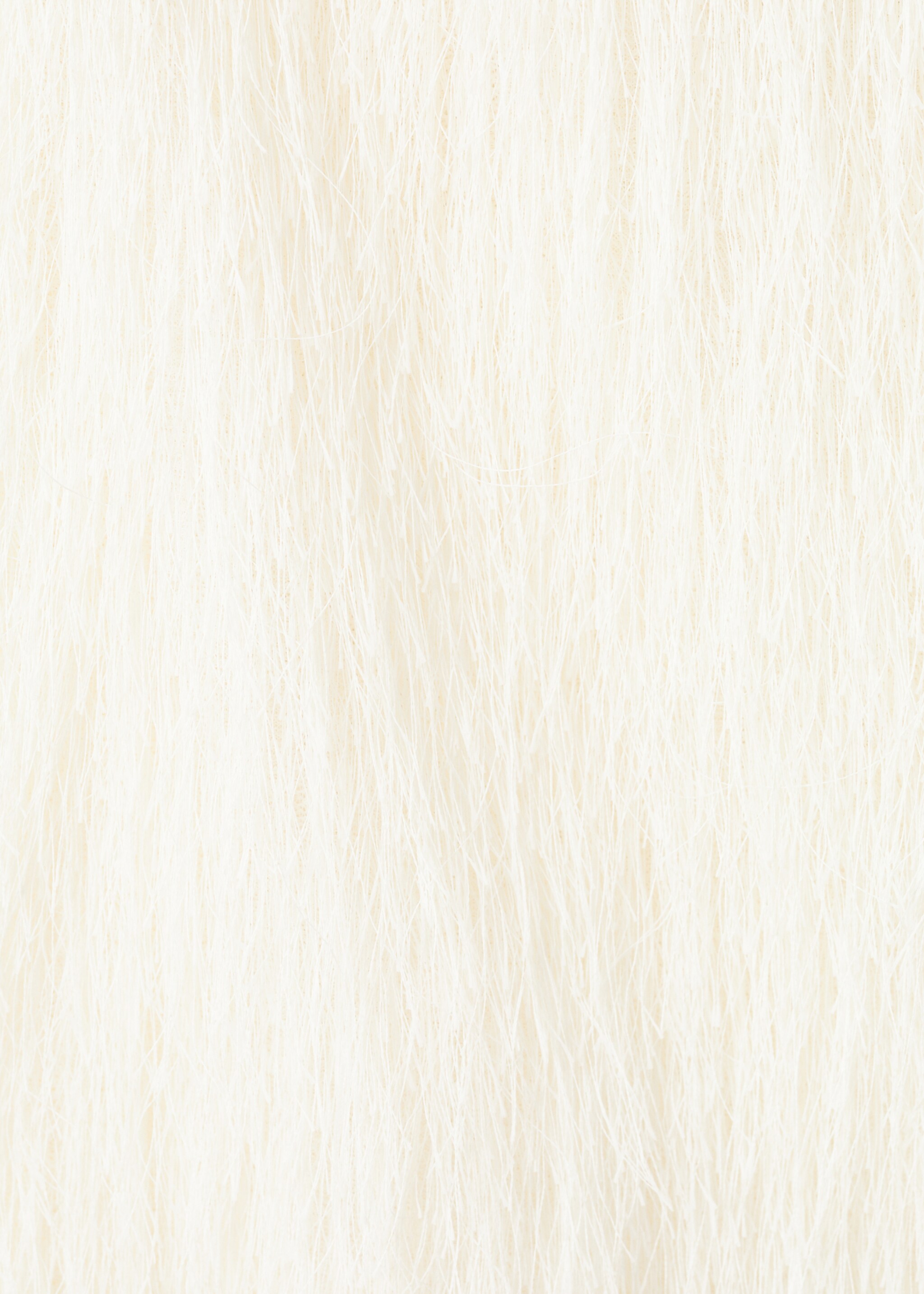 Falda midi textura hilos - Detalle del artículo 0, Blanco roto. Ref: 27087795-00.