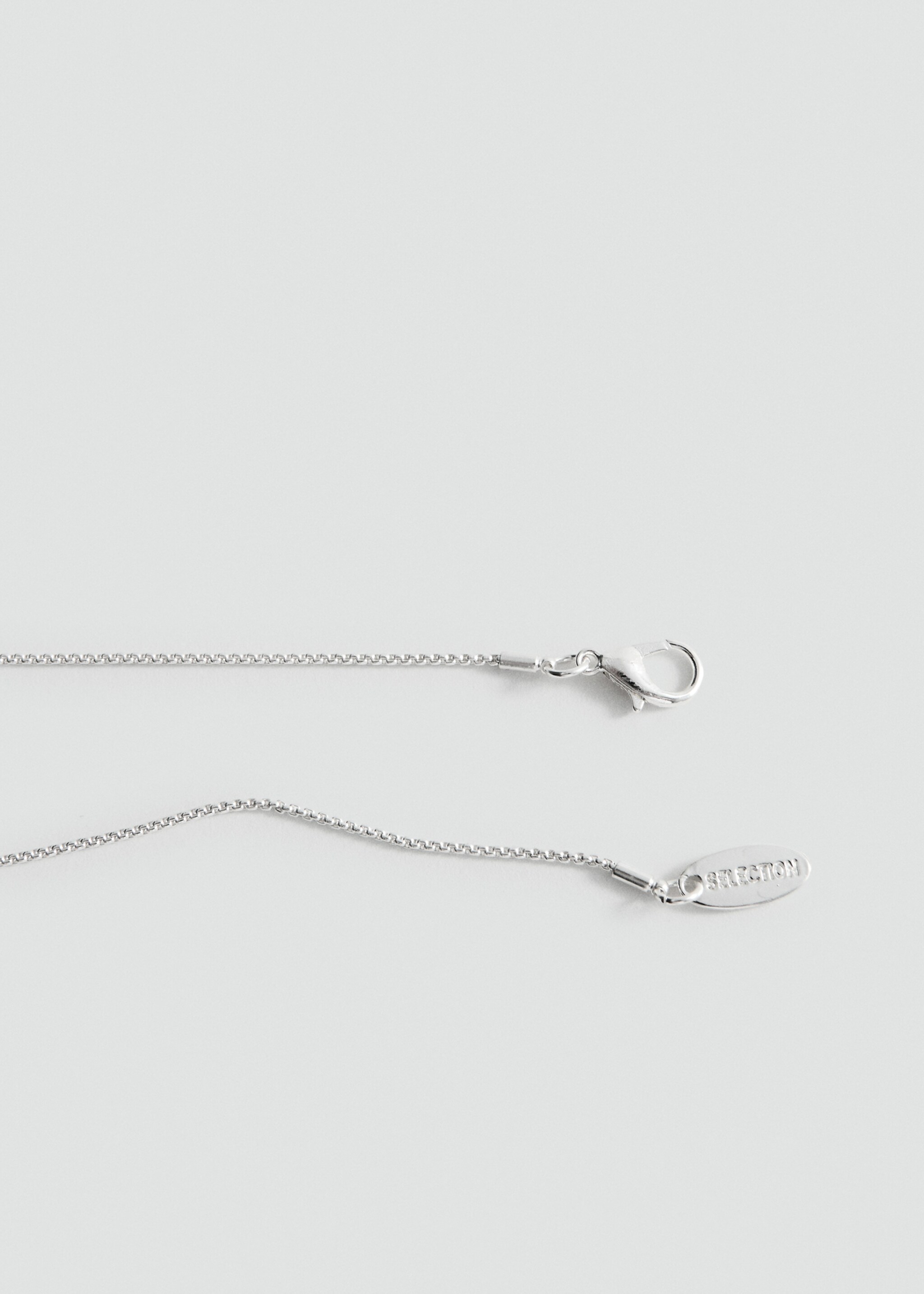 Sphere pendant necklace - Details of the article 2, Silver. Ref: 27087796-00.