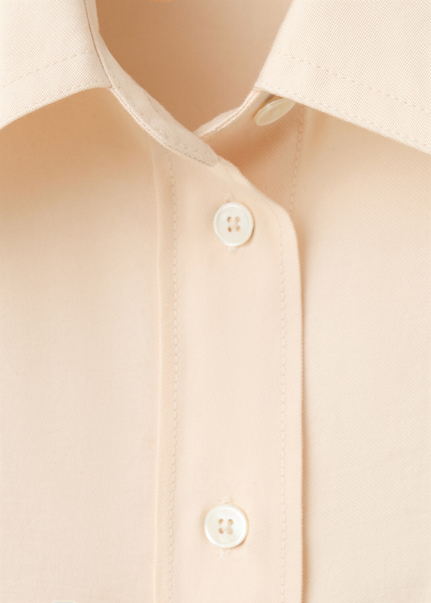 Lyocell overshirt with pocket - Details of the article 8