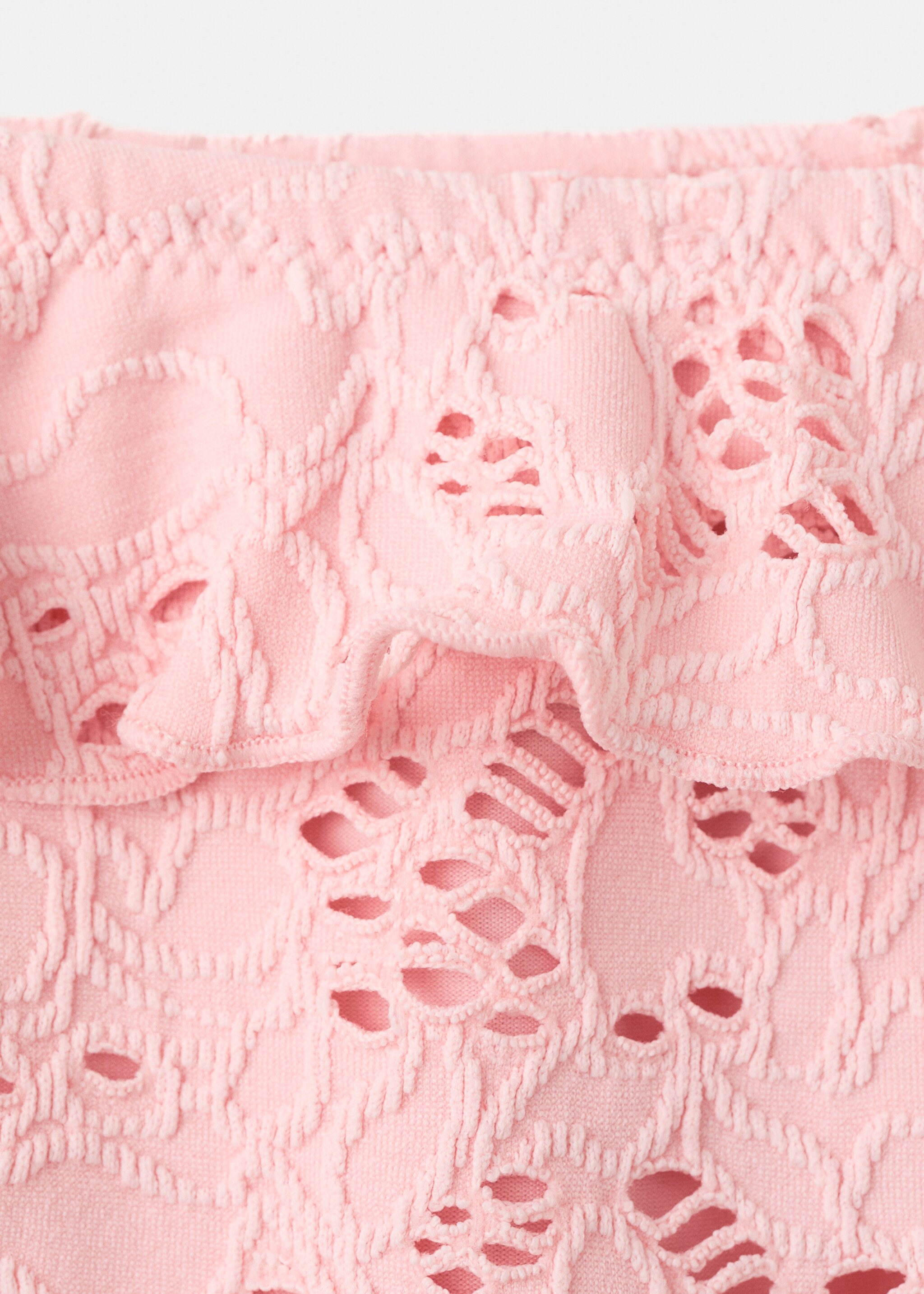 Braguita bikini volante - Detalle del artículo 8, Rosa. Ref: 27087892-00.