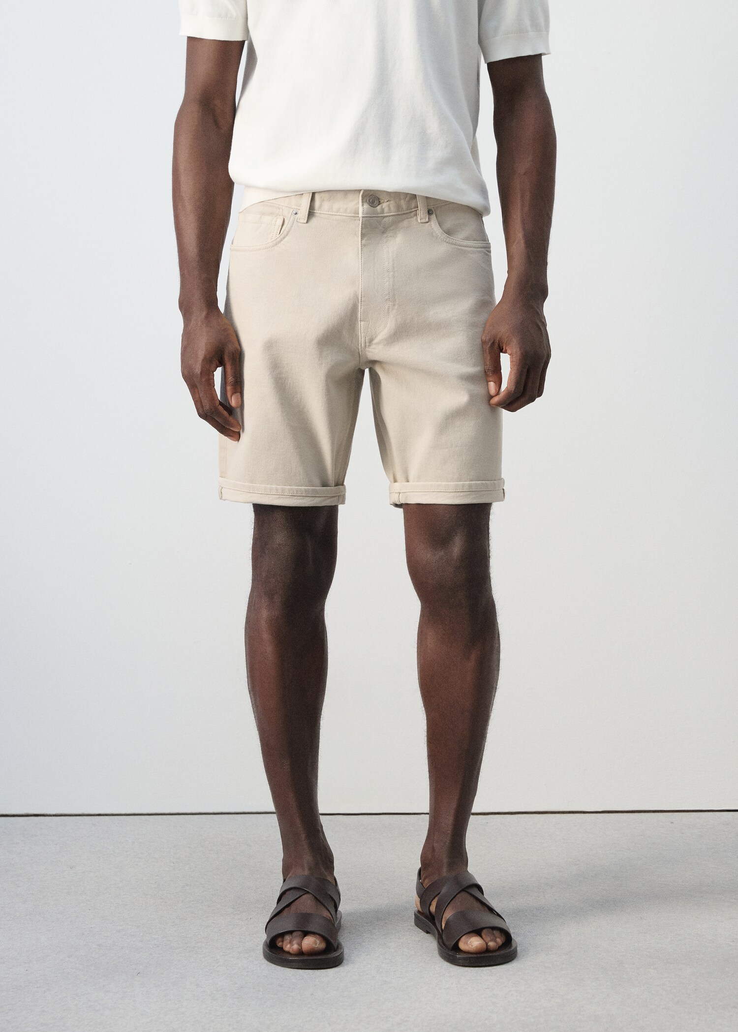 Bermudes texanes slim fit - Pla mig