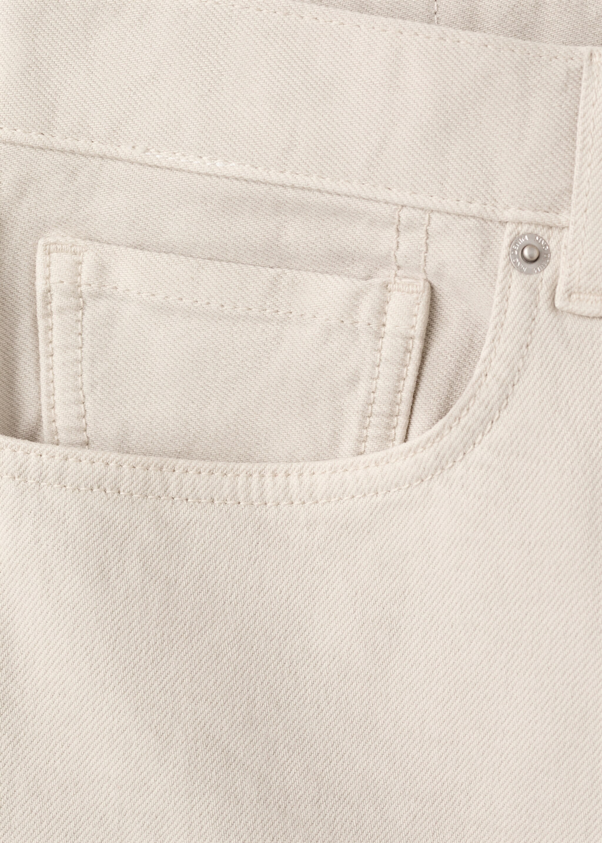 Бермуды из денима slim fit - Деталь изделия 0, Бежевый. Ref: 27087894-00.