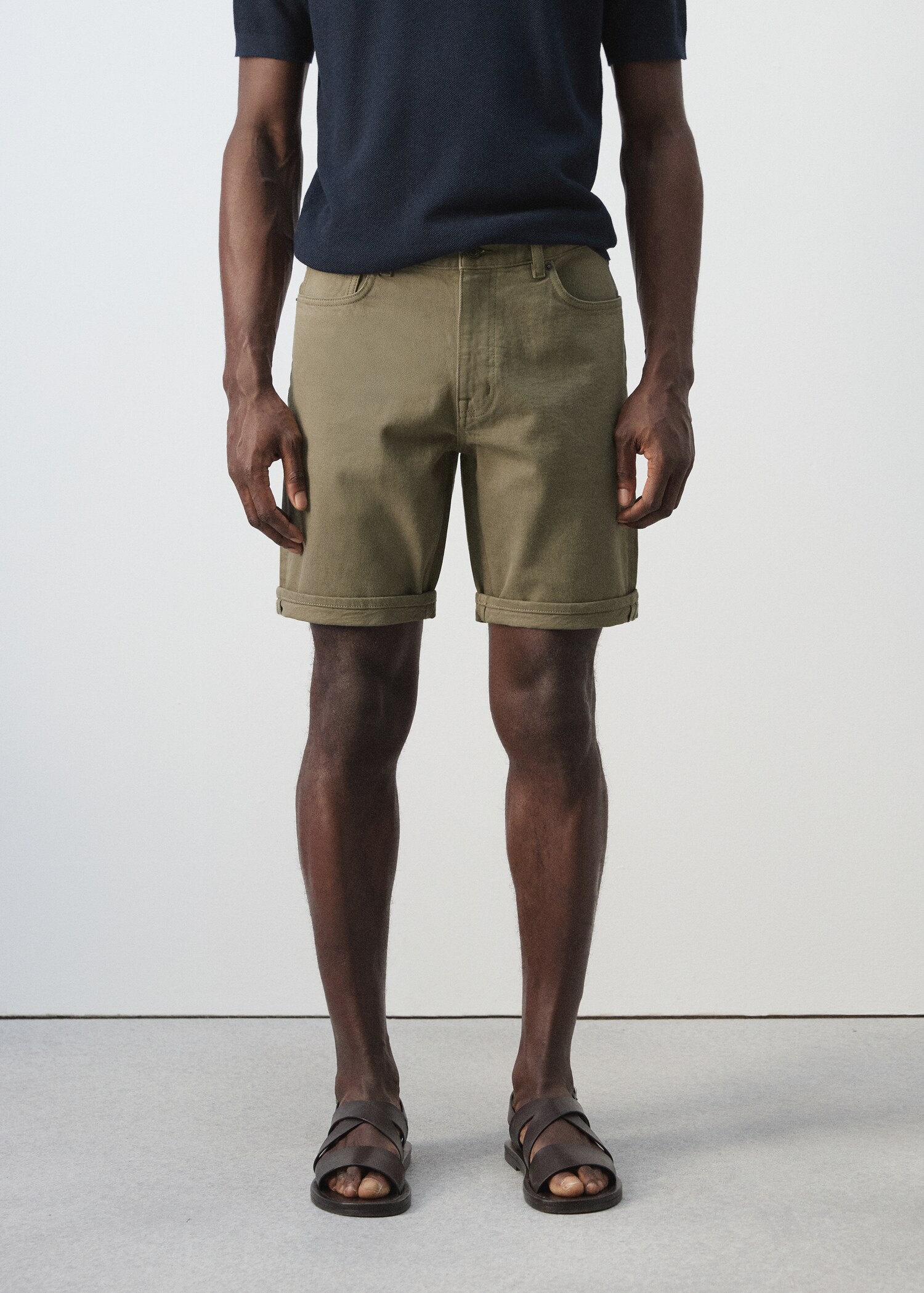 Bermudes texanes slim fit - Pla mig