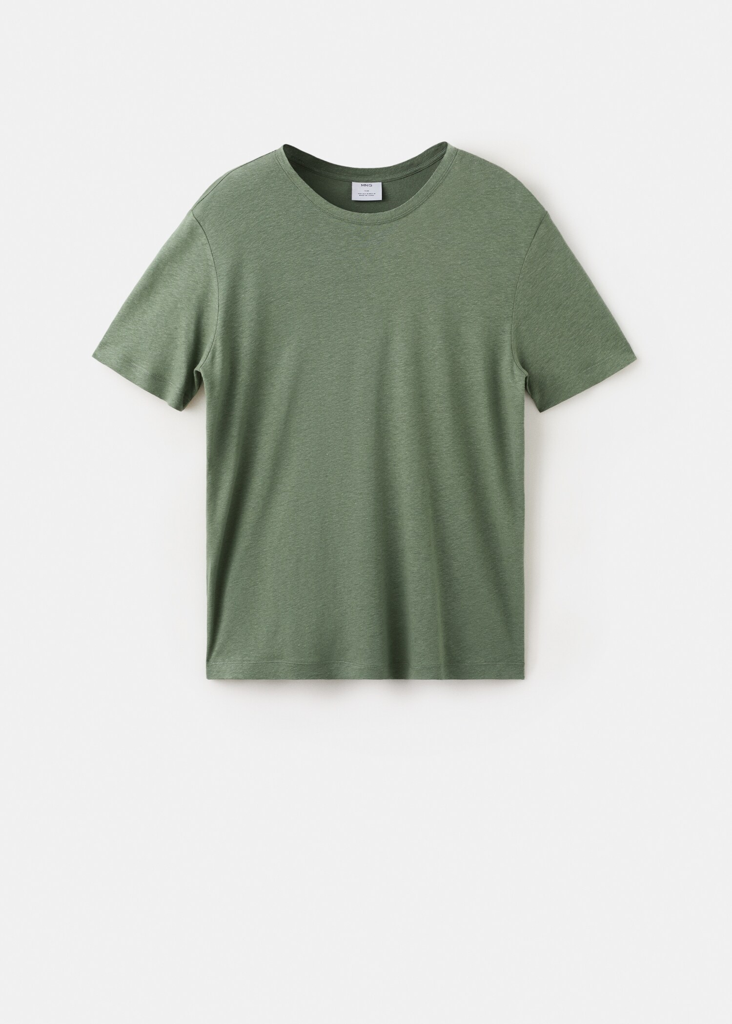 T-shirt lin slim-fit - Article sans modèle