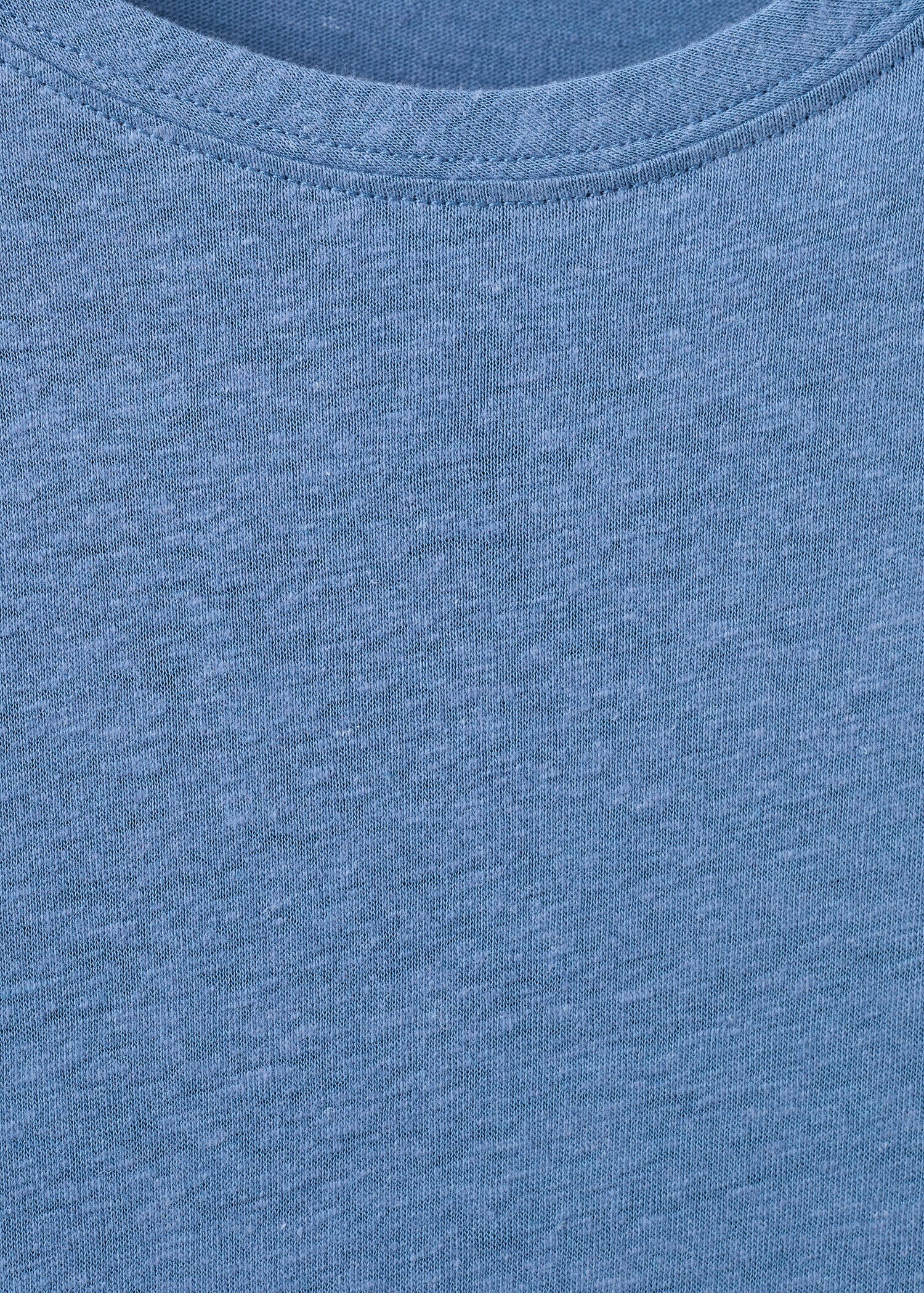 T-shirt lin slim-fit - Détail de l'article 8