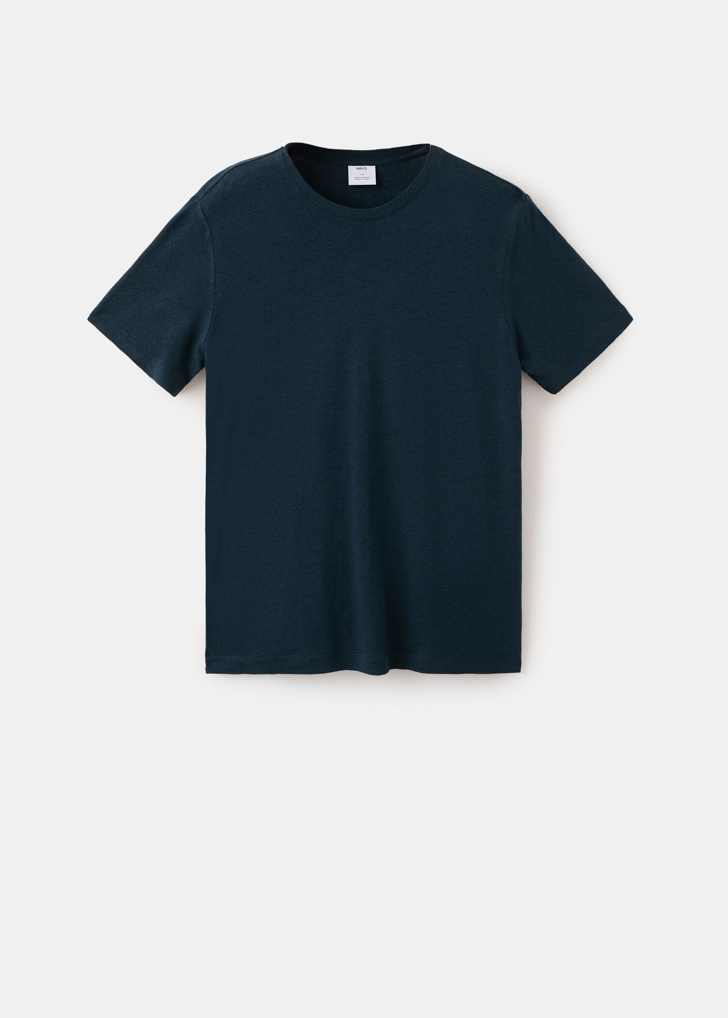 T-shirt lin slim-fit - Article sans modèle