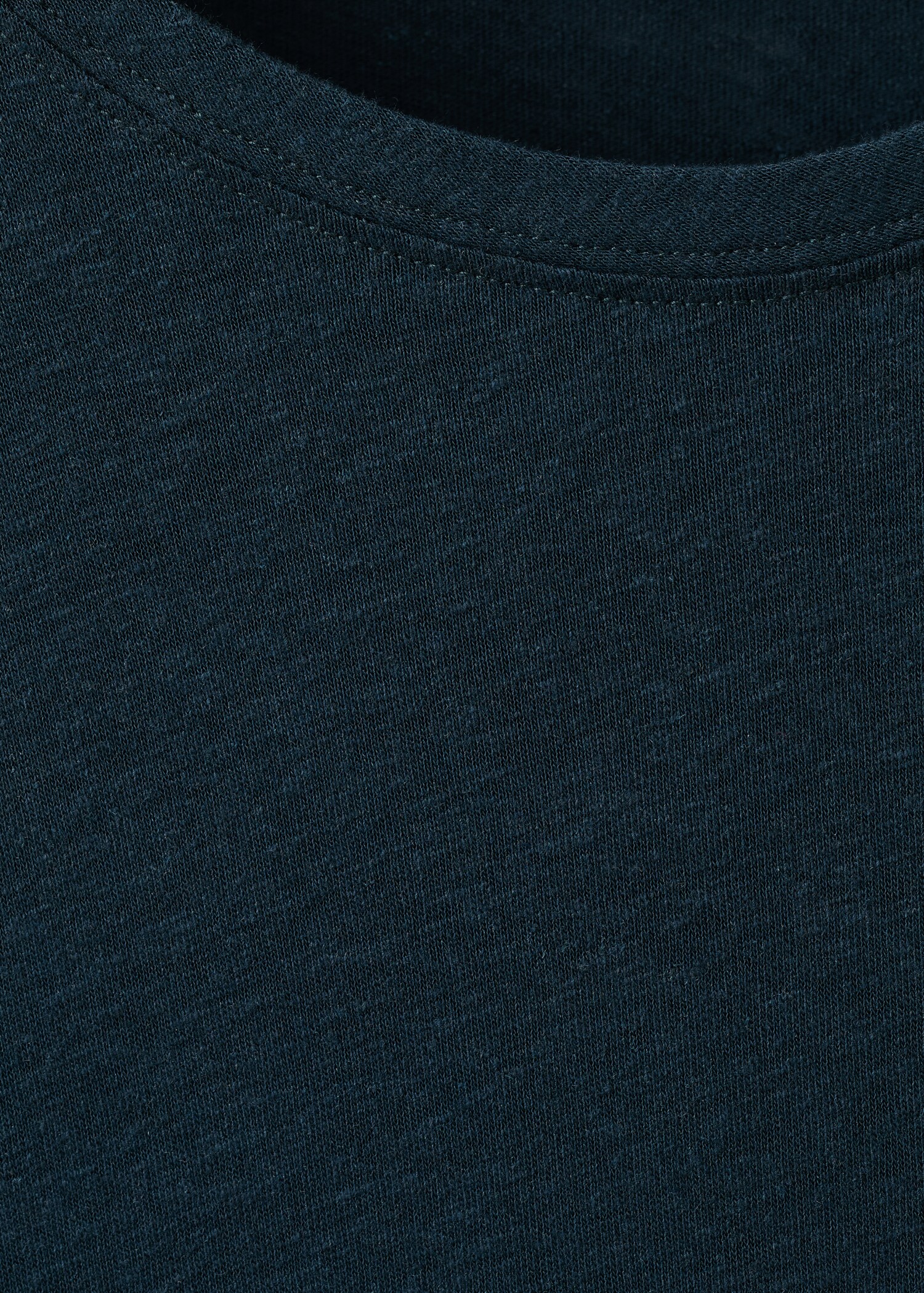 T-shirt lin slim-fit - Détail de l'article 8