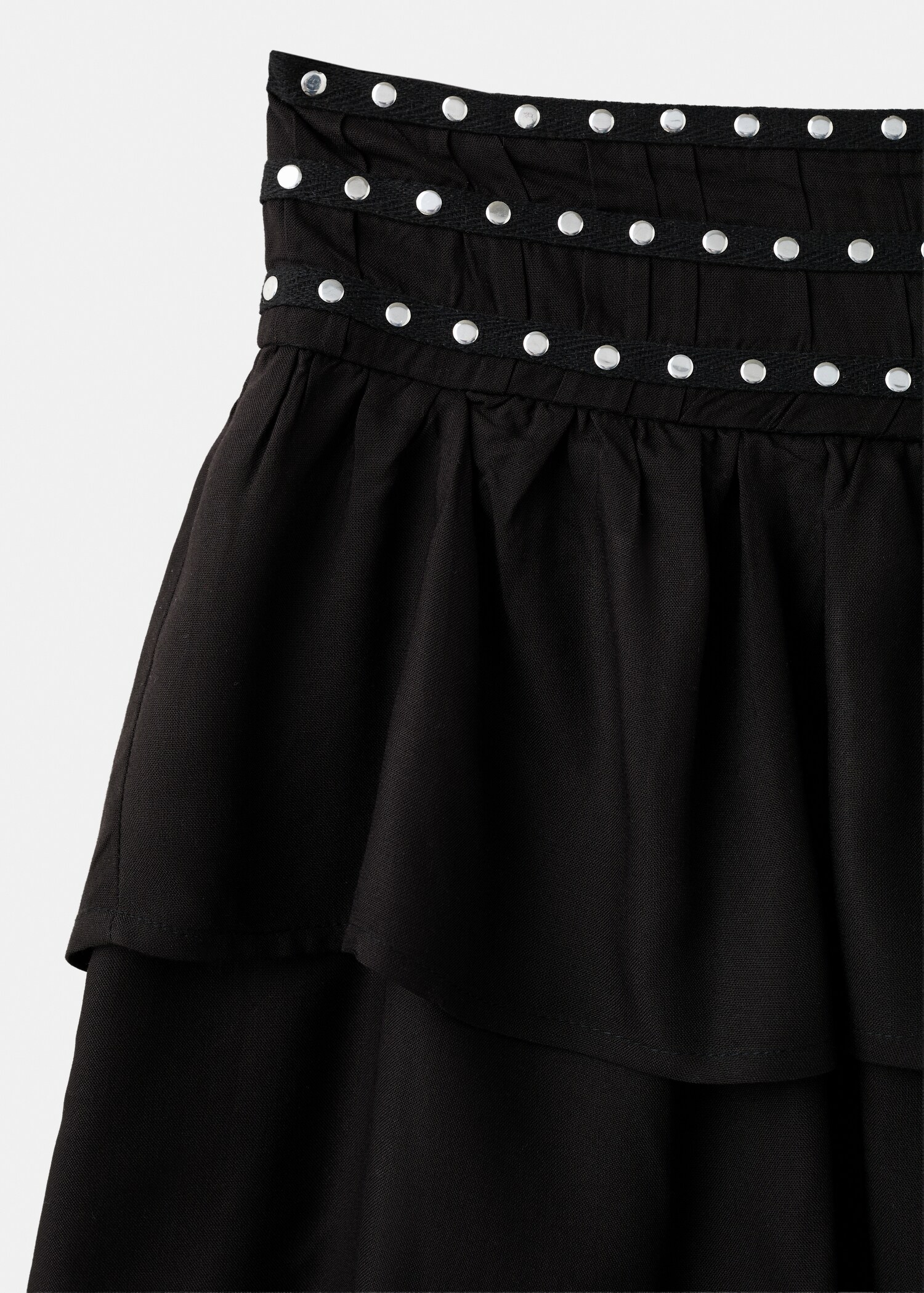 Studded short skirt - Details of the article 0