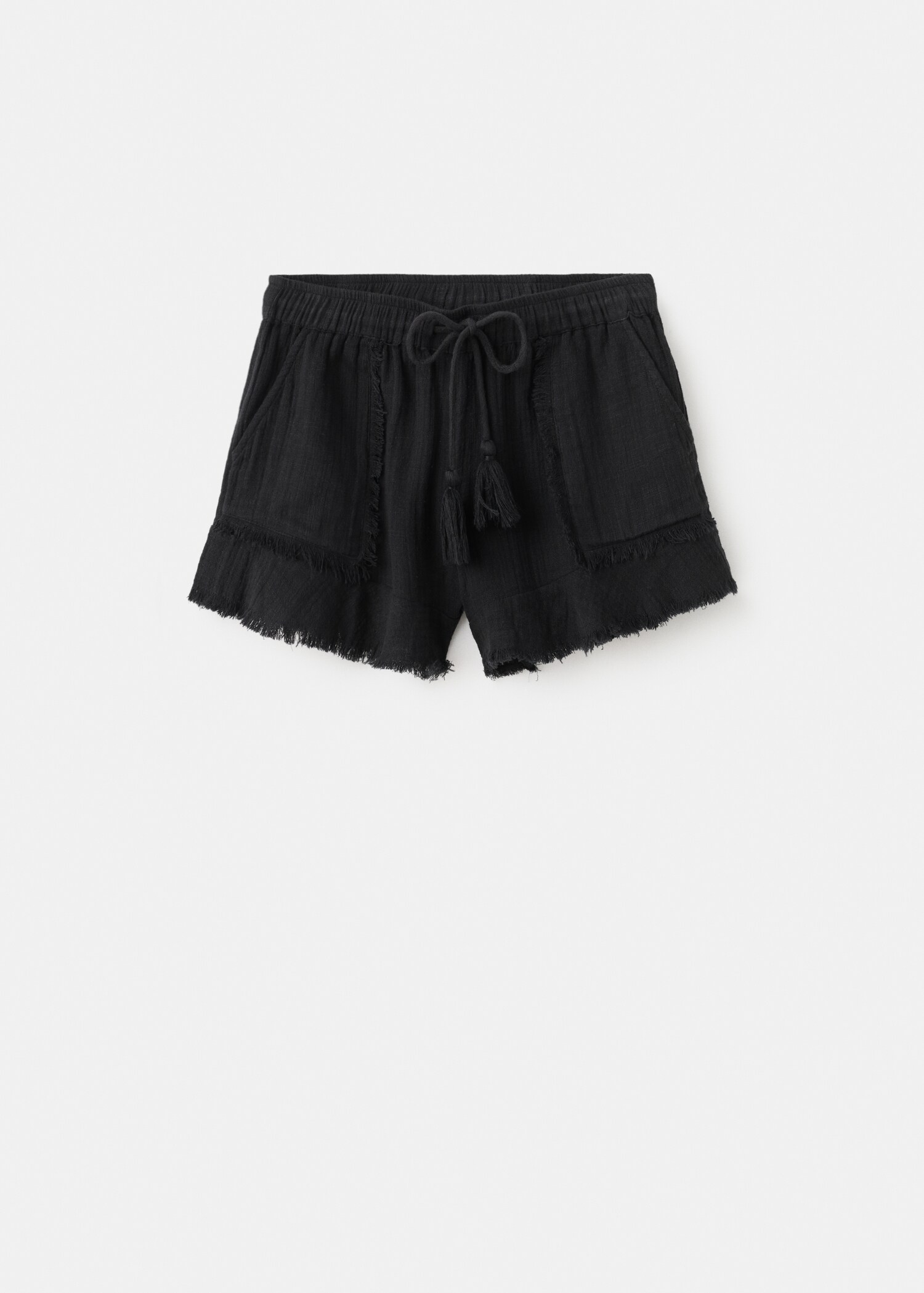 Frayed hem shorts - Article without model