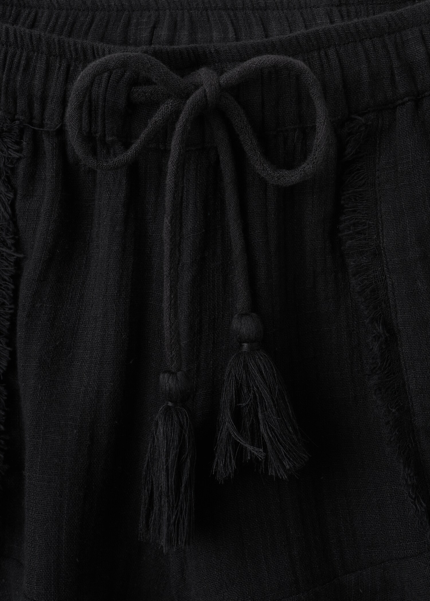 Frayed hem shorts - Details of the article 0