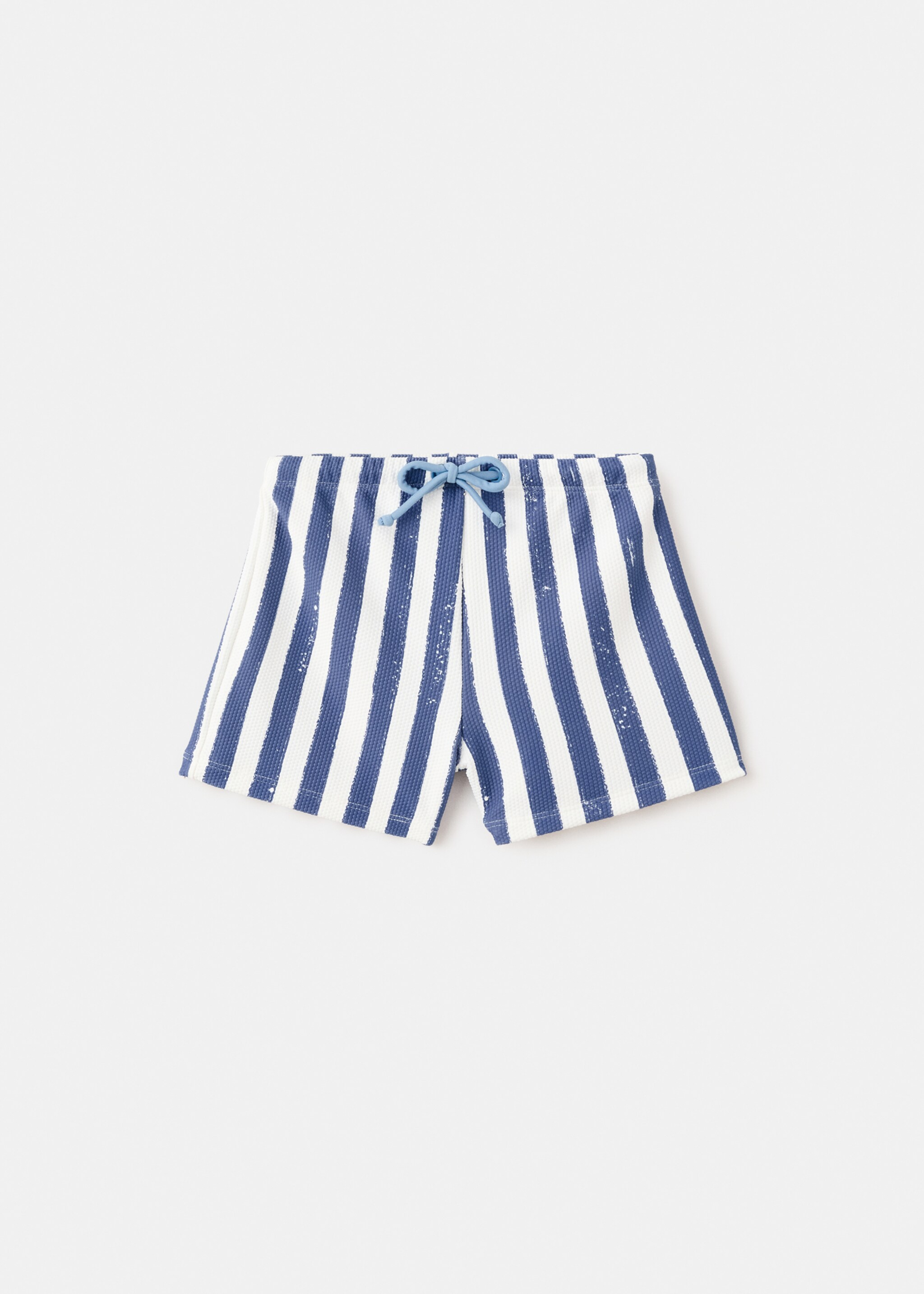 Striped boxer swimsuit - Article without model, Blue. Ref: 27087902-00.
