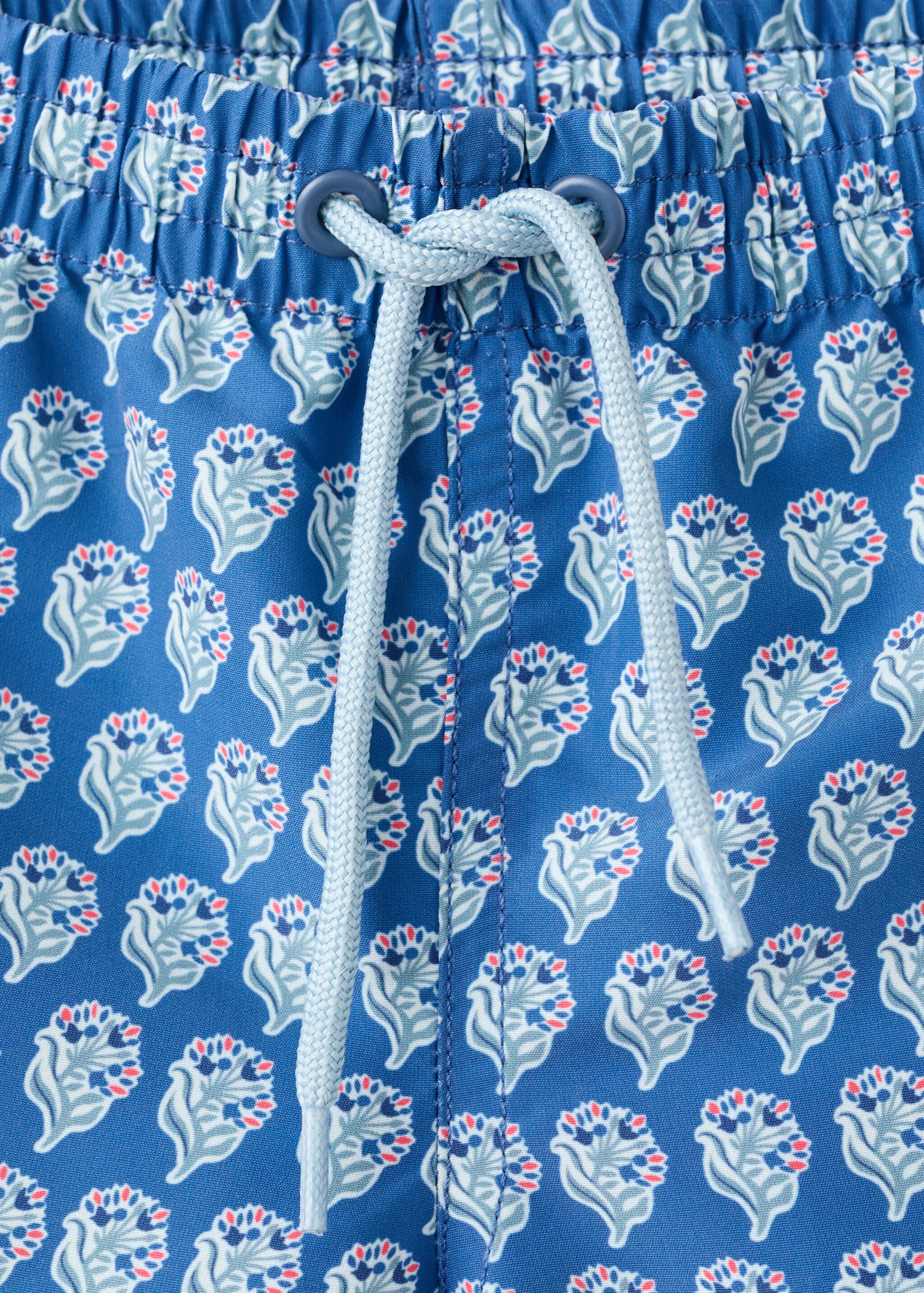 Printed swimming trunks - Details of the article 8, Navy. Ref: 27087903-00.