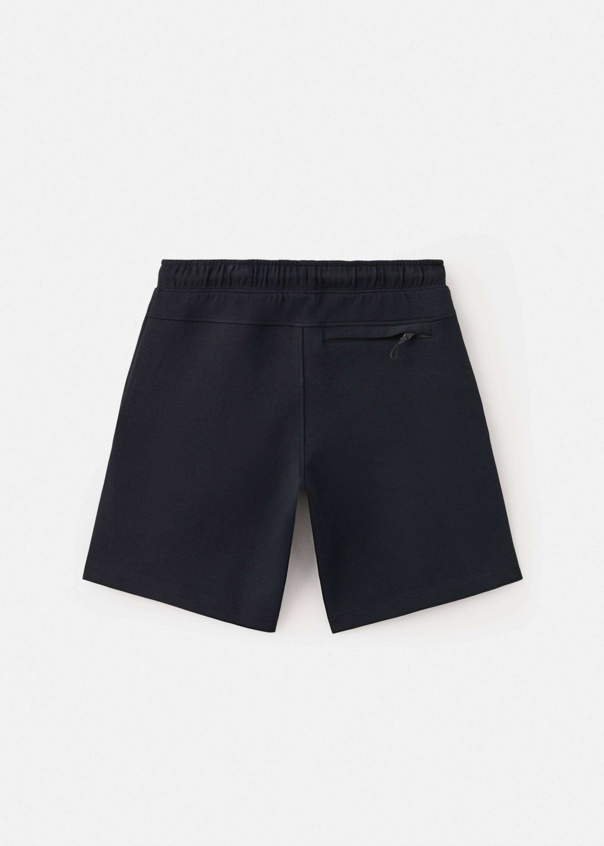 Cotton sports shorts - Reverse of the article, Black. Ref: 27087904-00.