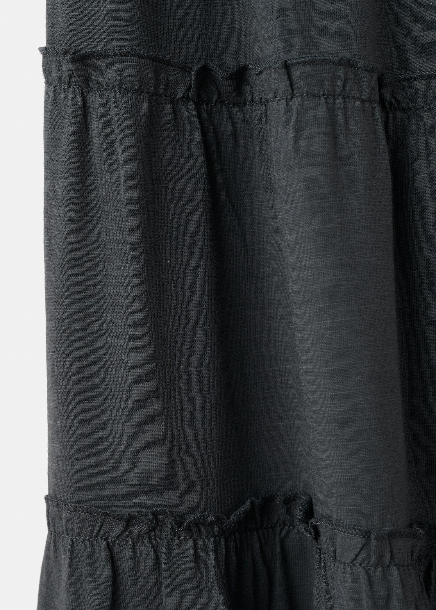 Ruffled flowed skirt - Details of the article 0