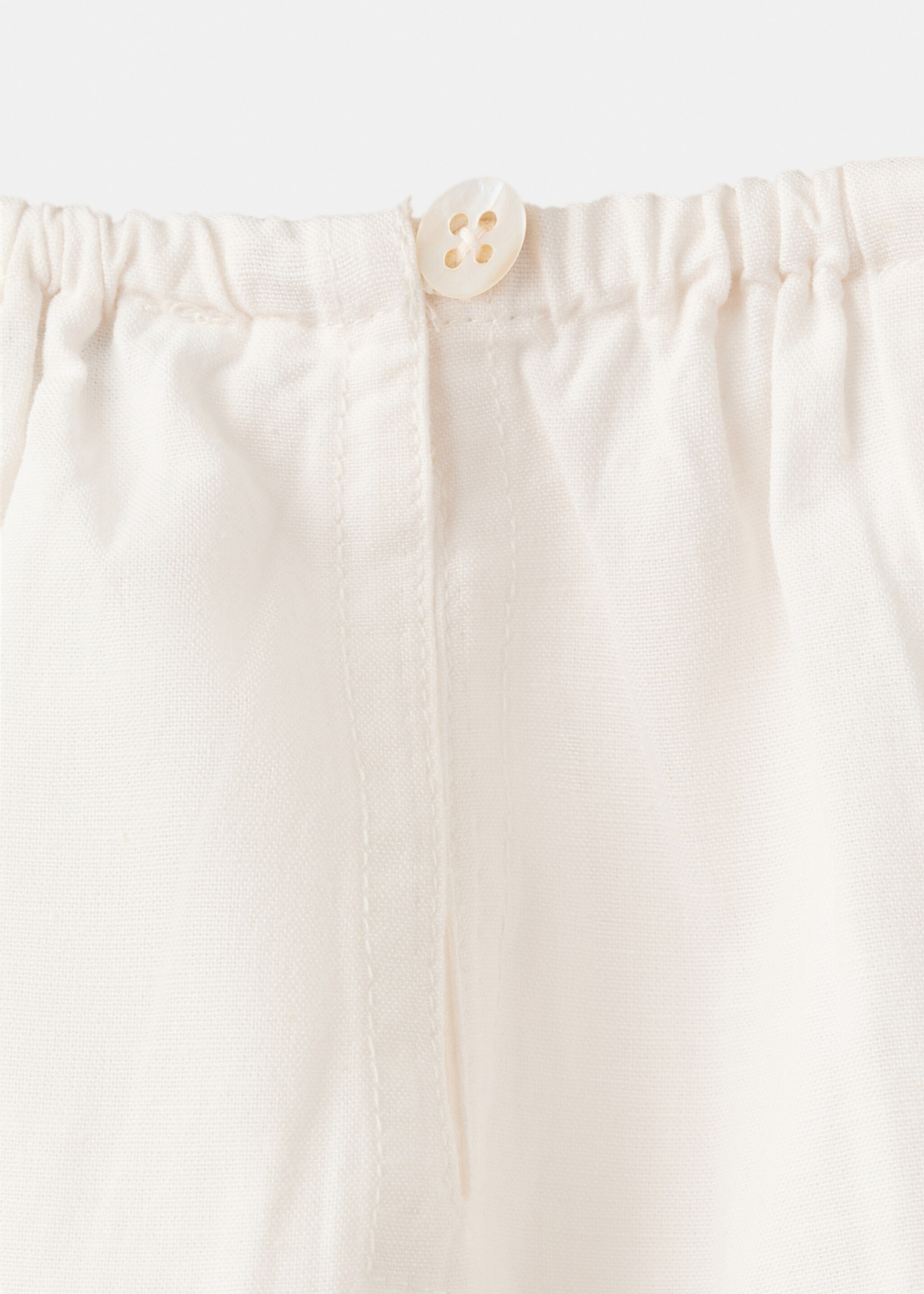 Flowy blouse - Details of the article 0, White. Ref: 27087908-00.