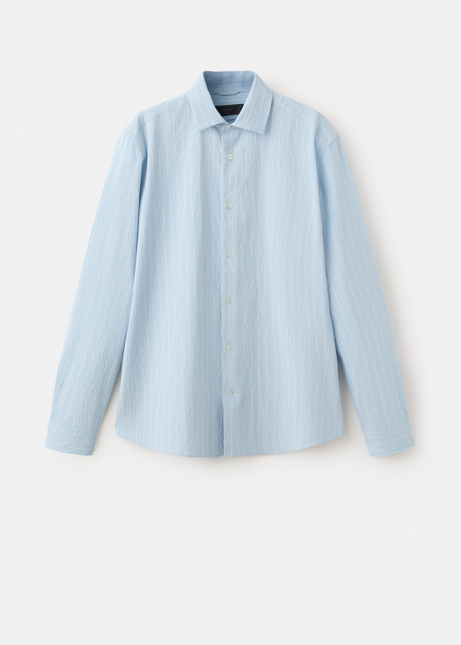 Chemise rayures tennis effet froissé - Article sans modèle