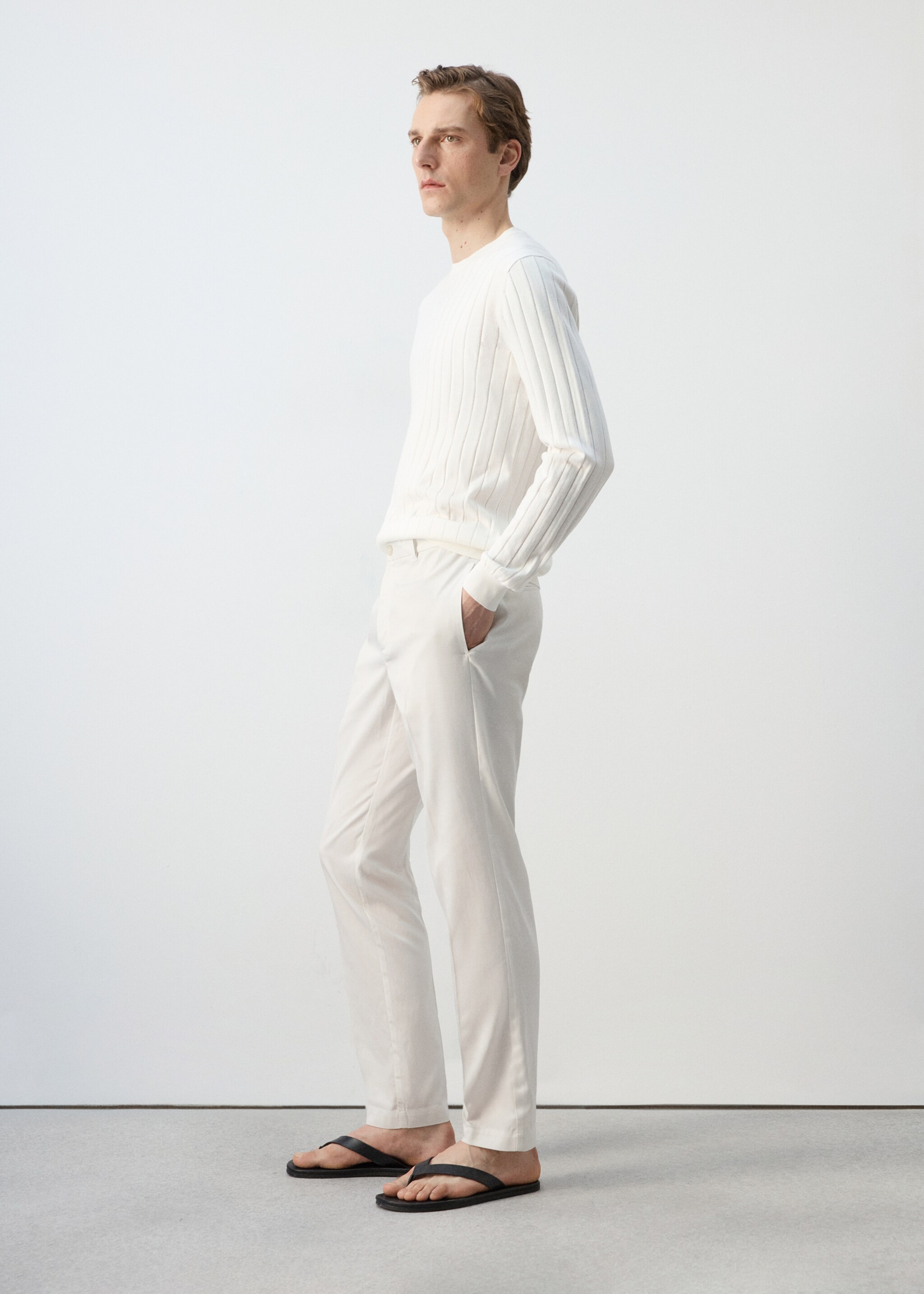 سترة منسوجة من القطن بنسبة 100% - تفاصيل المنتج 2, سكري. Ref: 27087913-00.