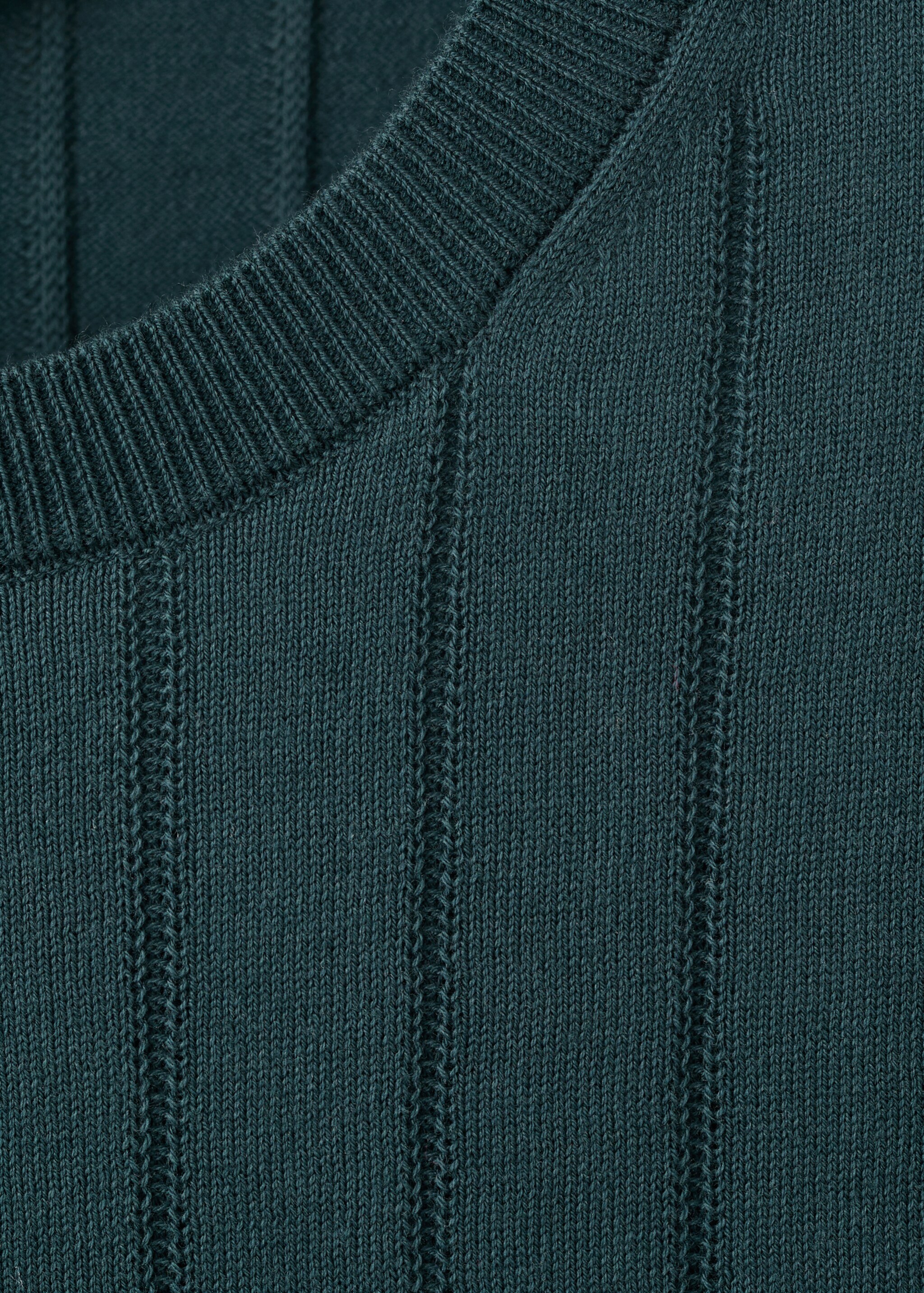 سترة منسوجة من القطن بنسبة 100% - تفاصيل المنتج 8, أخضر زرعي. Ref: 27087913-00.