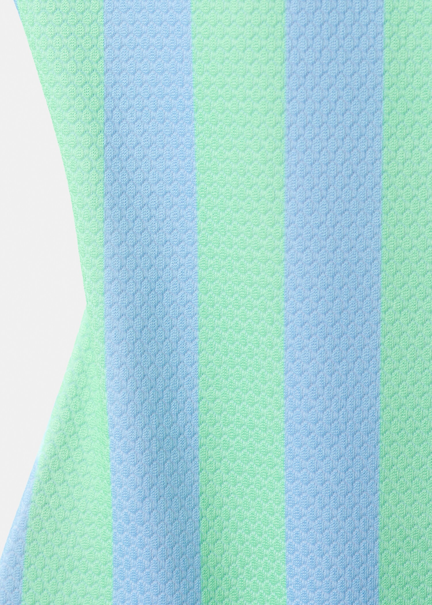 Two-tone striped swimming costume - Details of the article 8