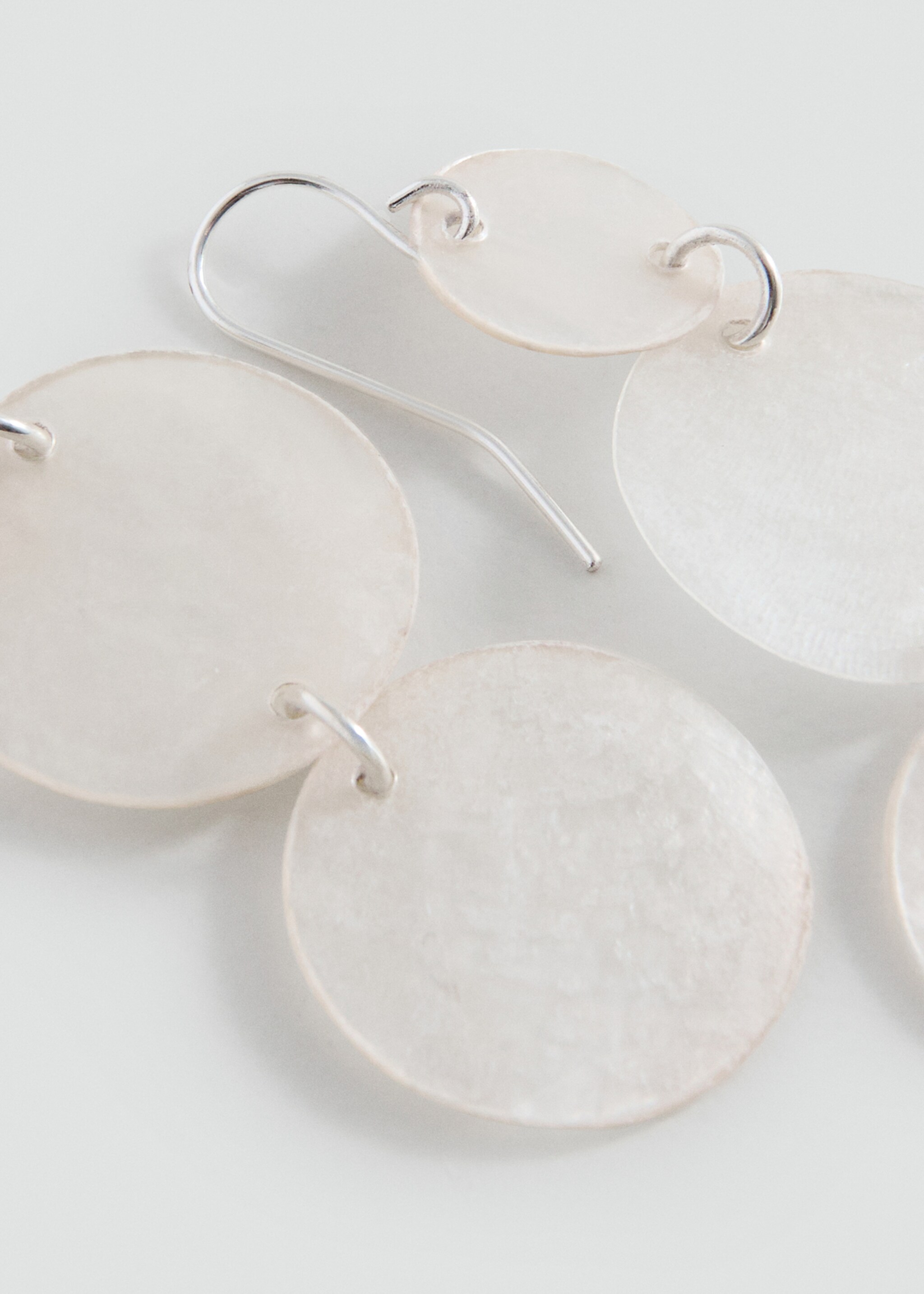 Long beaded earrings - Medium plane, White. Ref: 27087918-00.