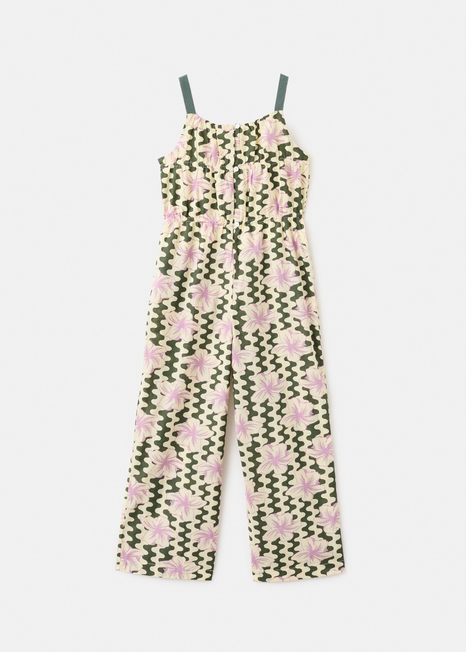 Floral print jumpsuit - Article without model
