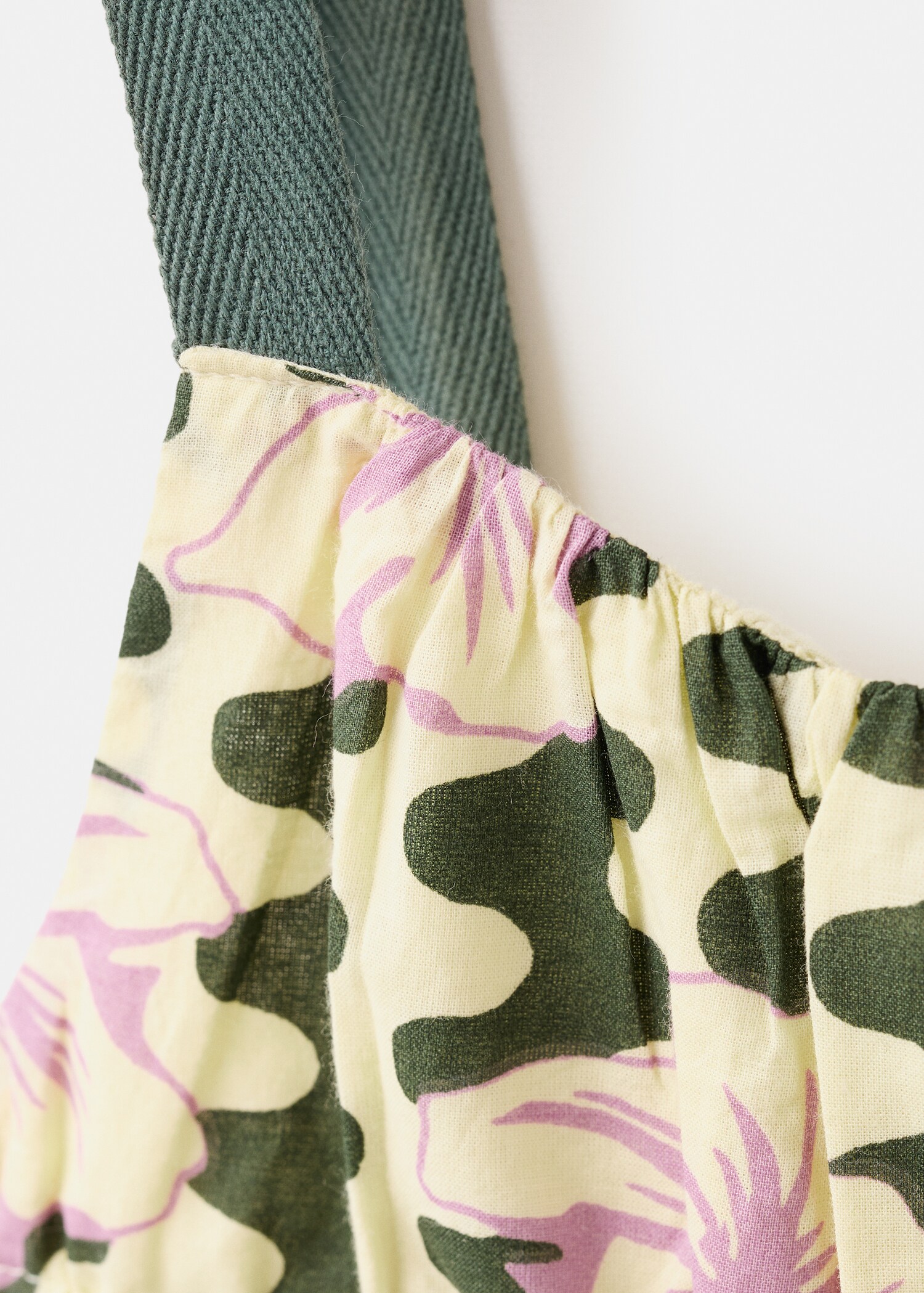 Floral print jumpsuit - Details of the article 8