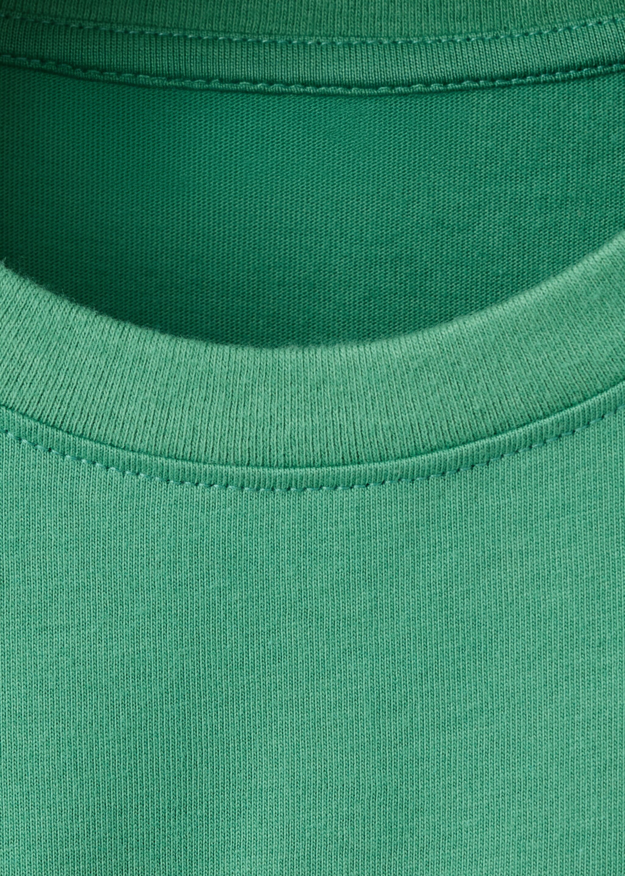 T-shirt en coton imprimé - Détail de l'article 0, Vert. Ref: 27087925-00.