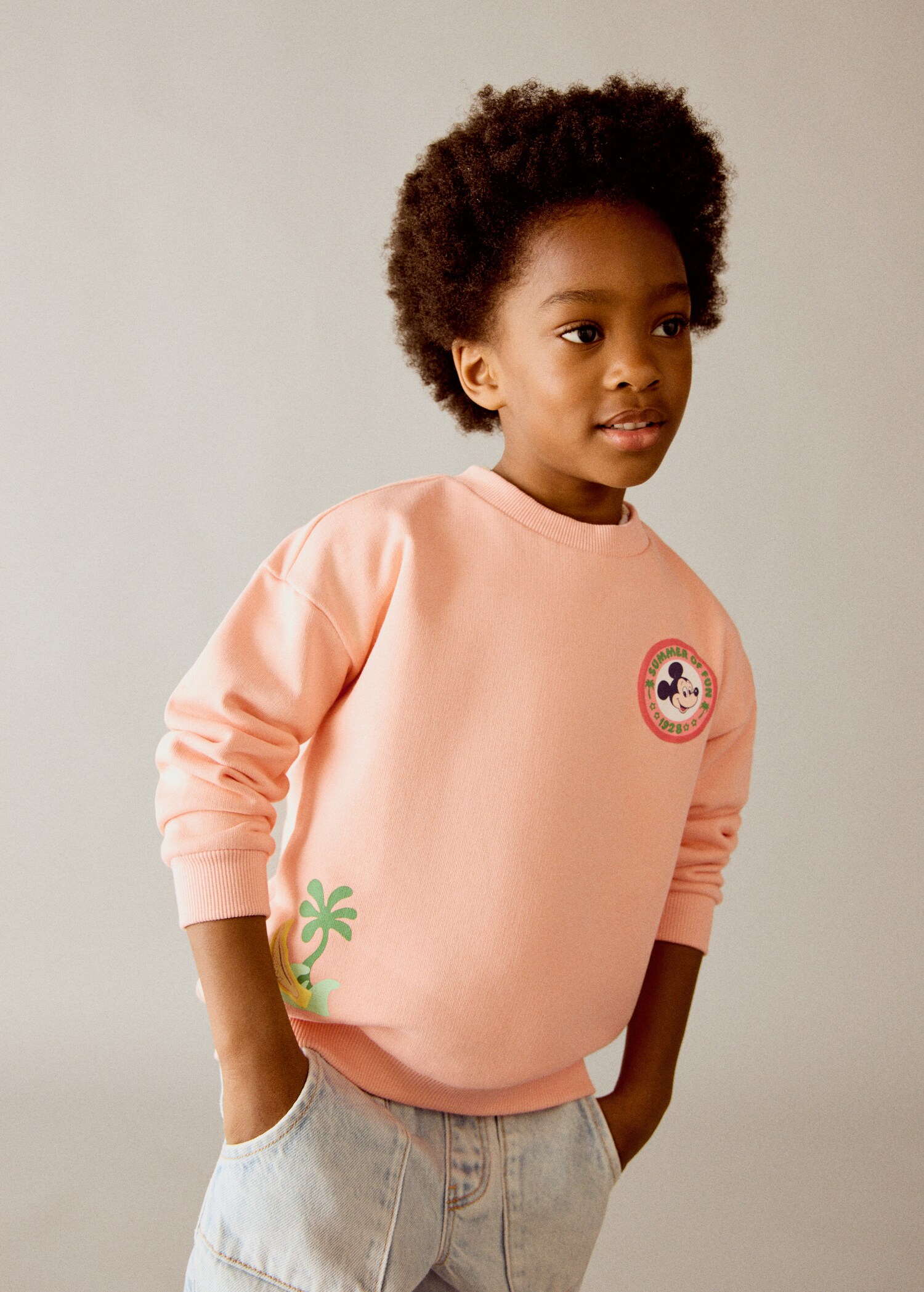 Mickey-Mouse-Sweatshirt - Mittlere Ansicht