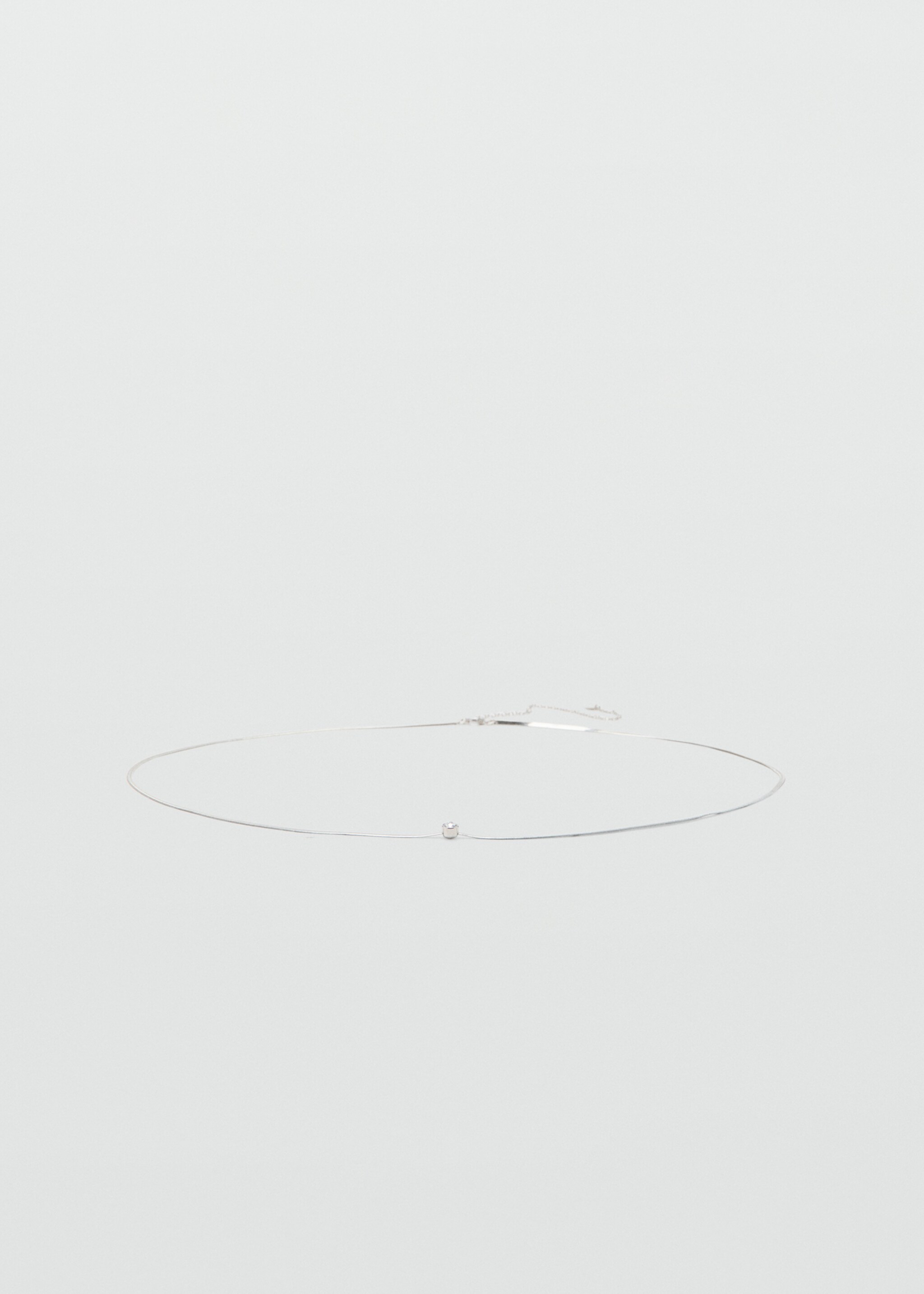 Beaded chain belt - Article without model, Silver. Ref: 27087928-00.