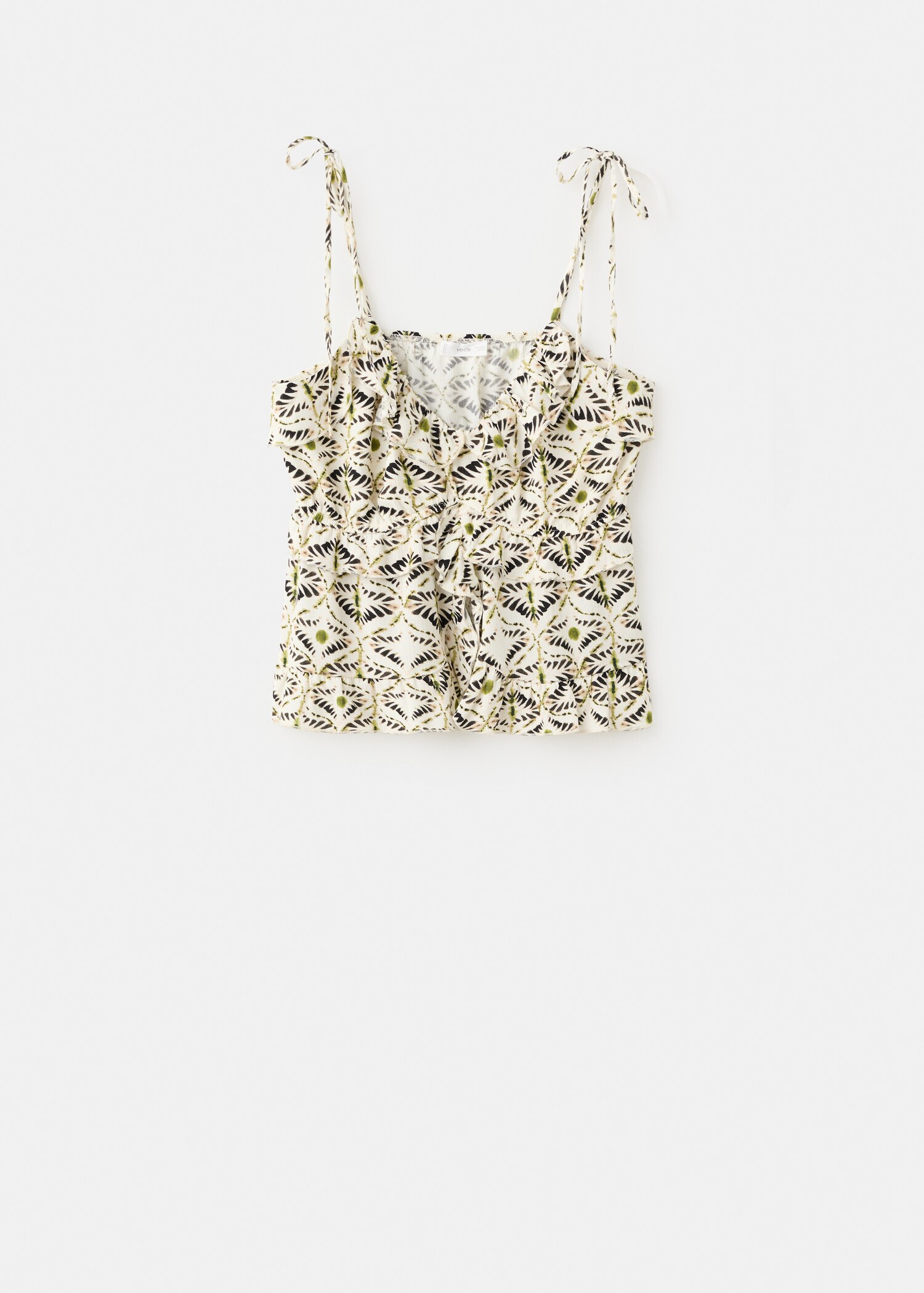 Top imprimé nœuds - Article sans modèle