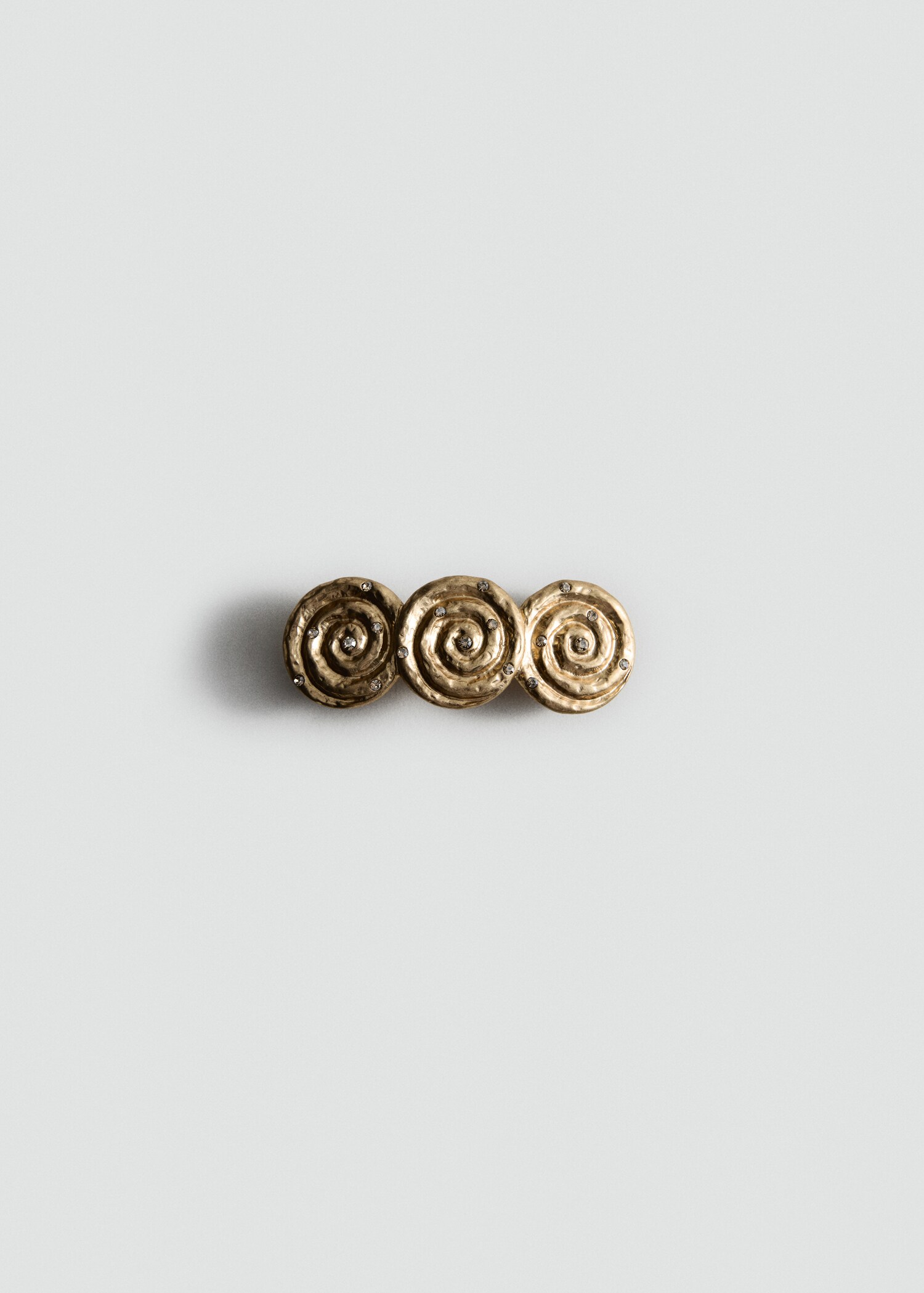Metal spiral hair slide - Article without model