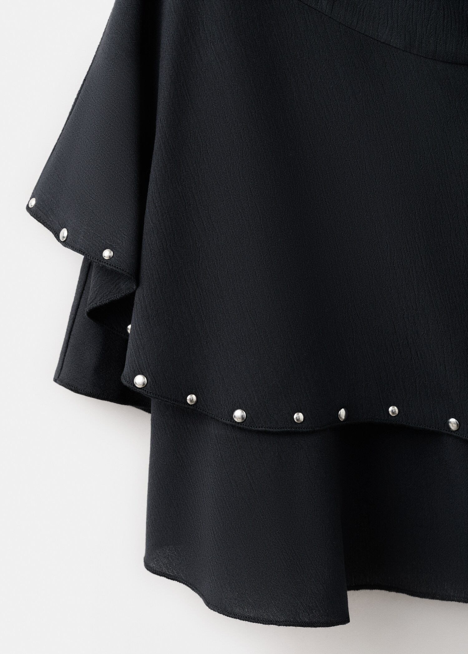 Short dress with draped collar - Details of the article 0
