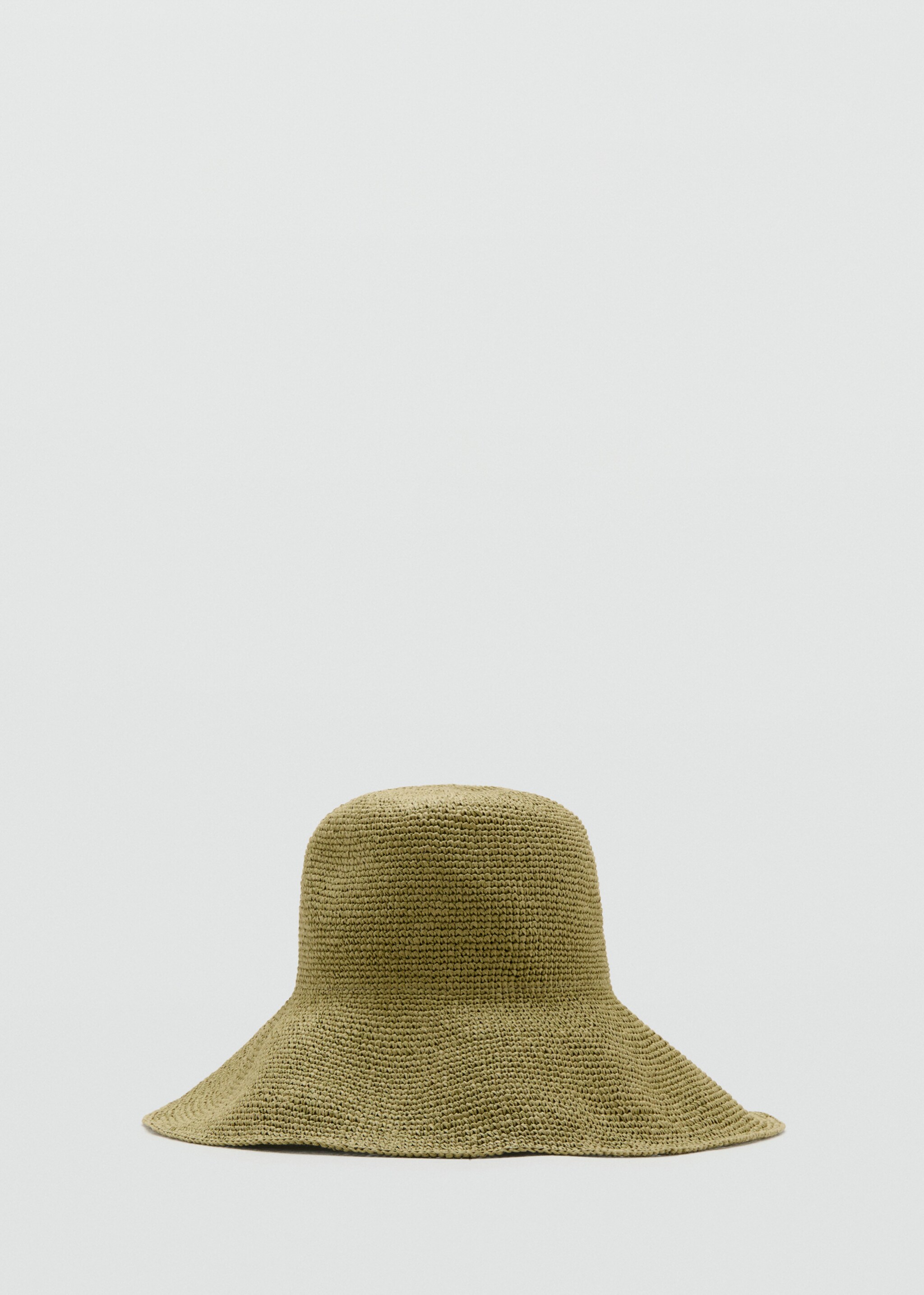 Natural fibre bucket hat - Article without model, Khaki. Ref: 27088259-00.