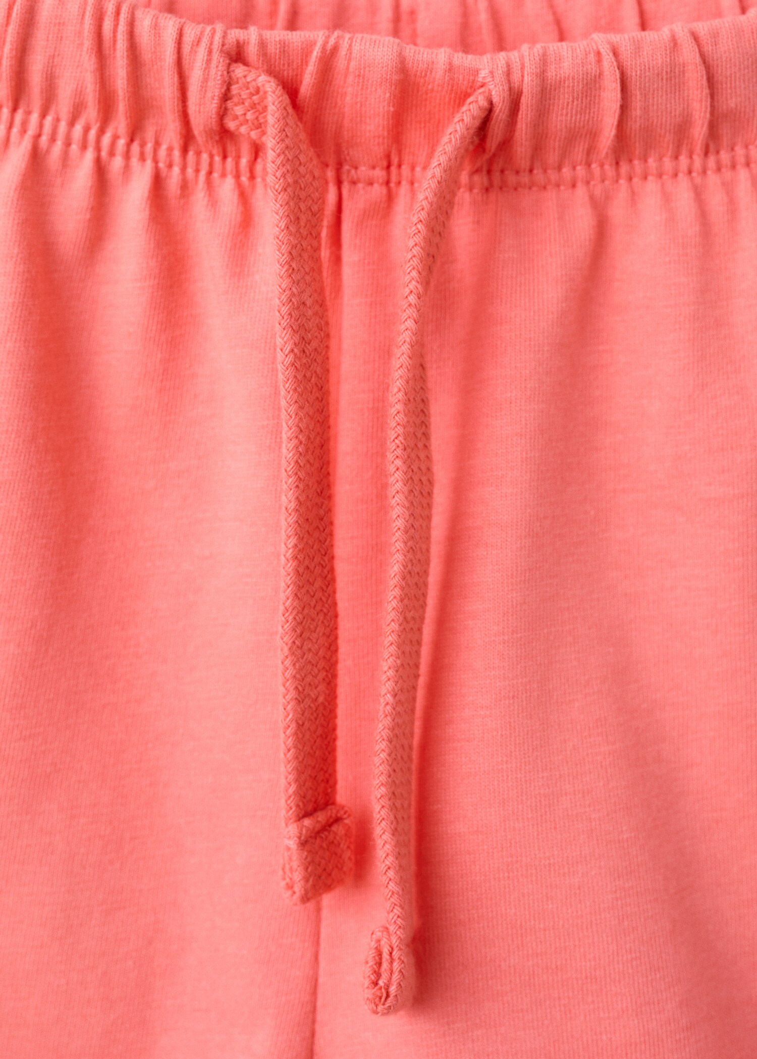 Cotton shorts with scalloped details - Details of the article 8