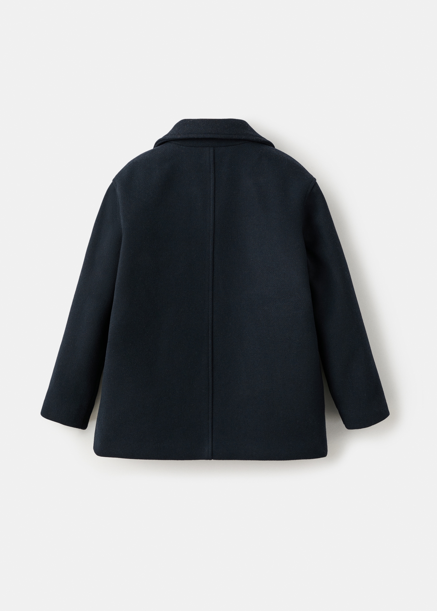 Manteau drap de  laine - Verso de l’article