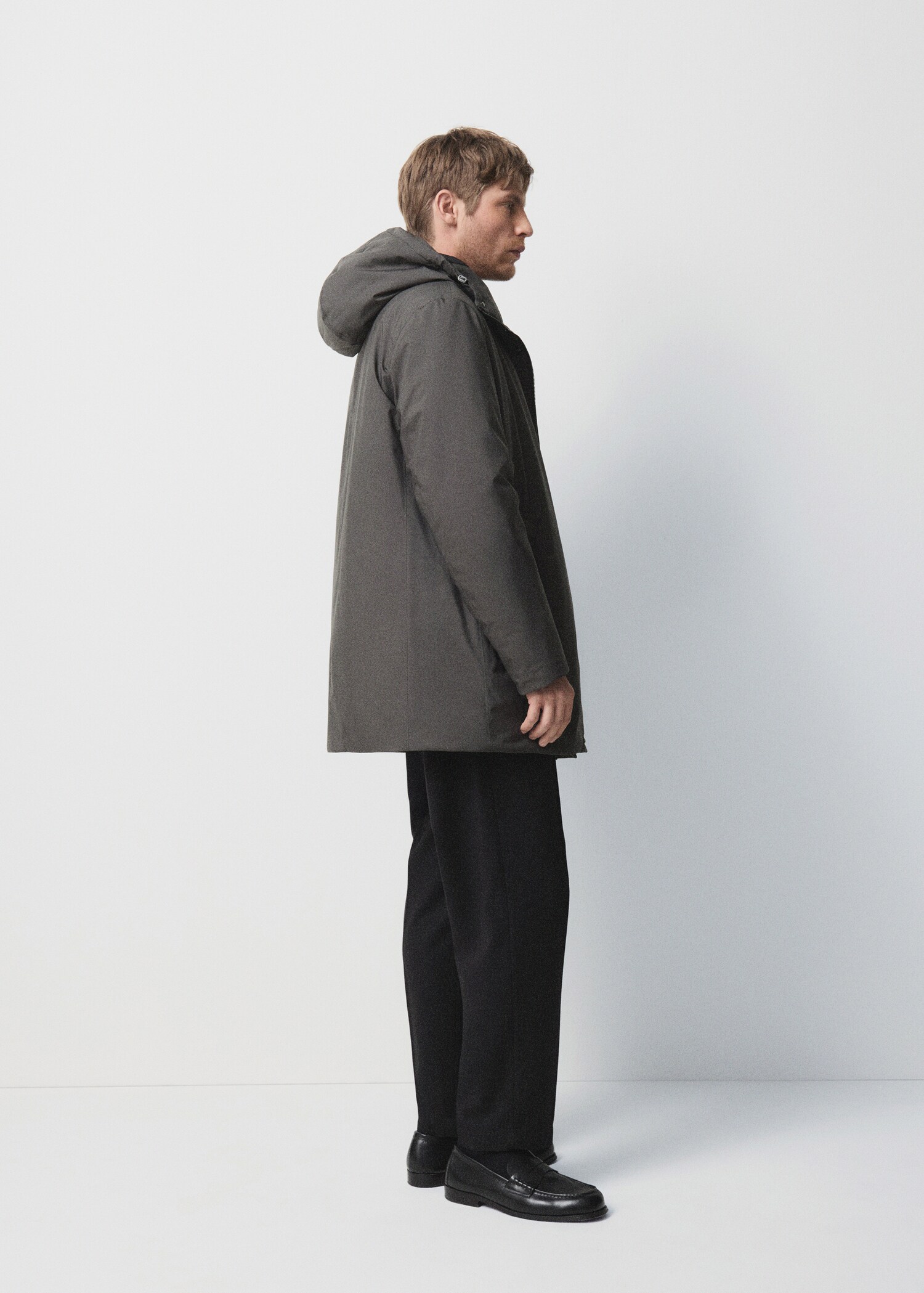 탈부착식 발수 패딩 파카 - 상품 내역: 5