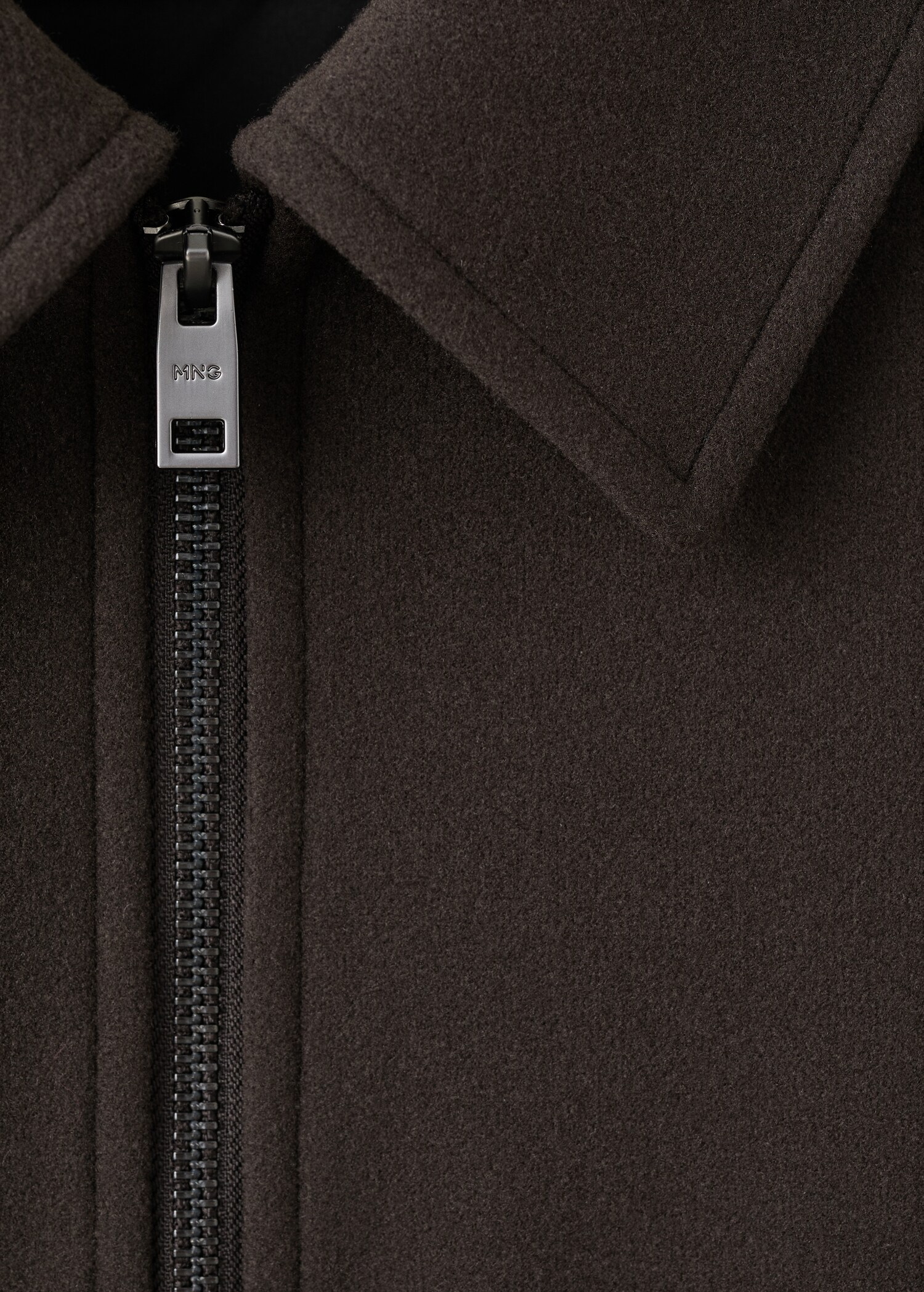 Wool zip-up jacket - Details of the article 8