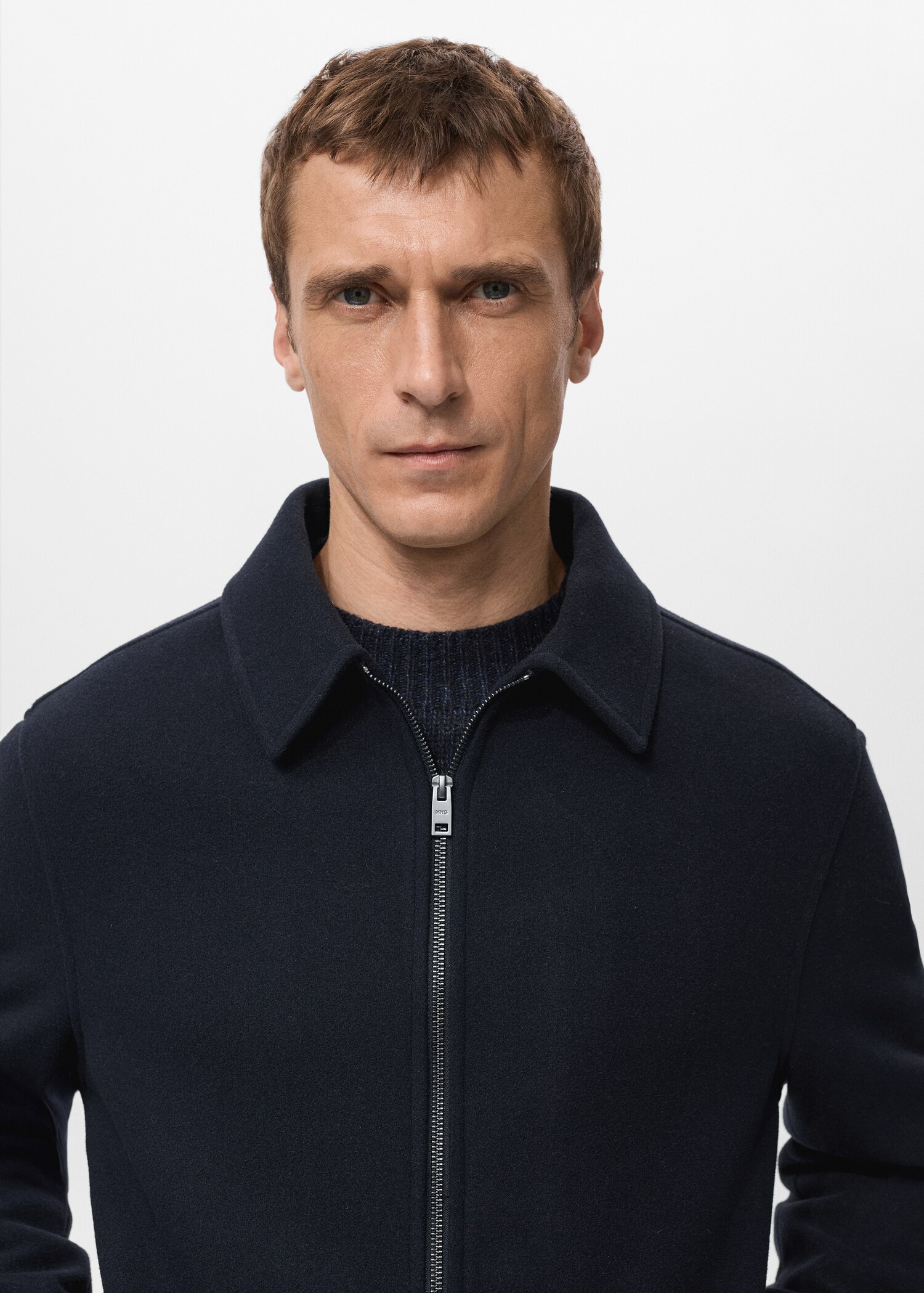 Wool zip-up jacket - Details of the article 6