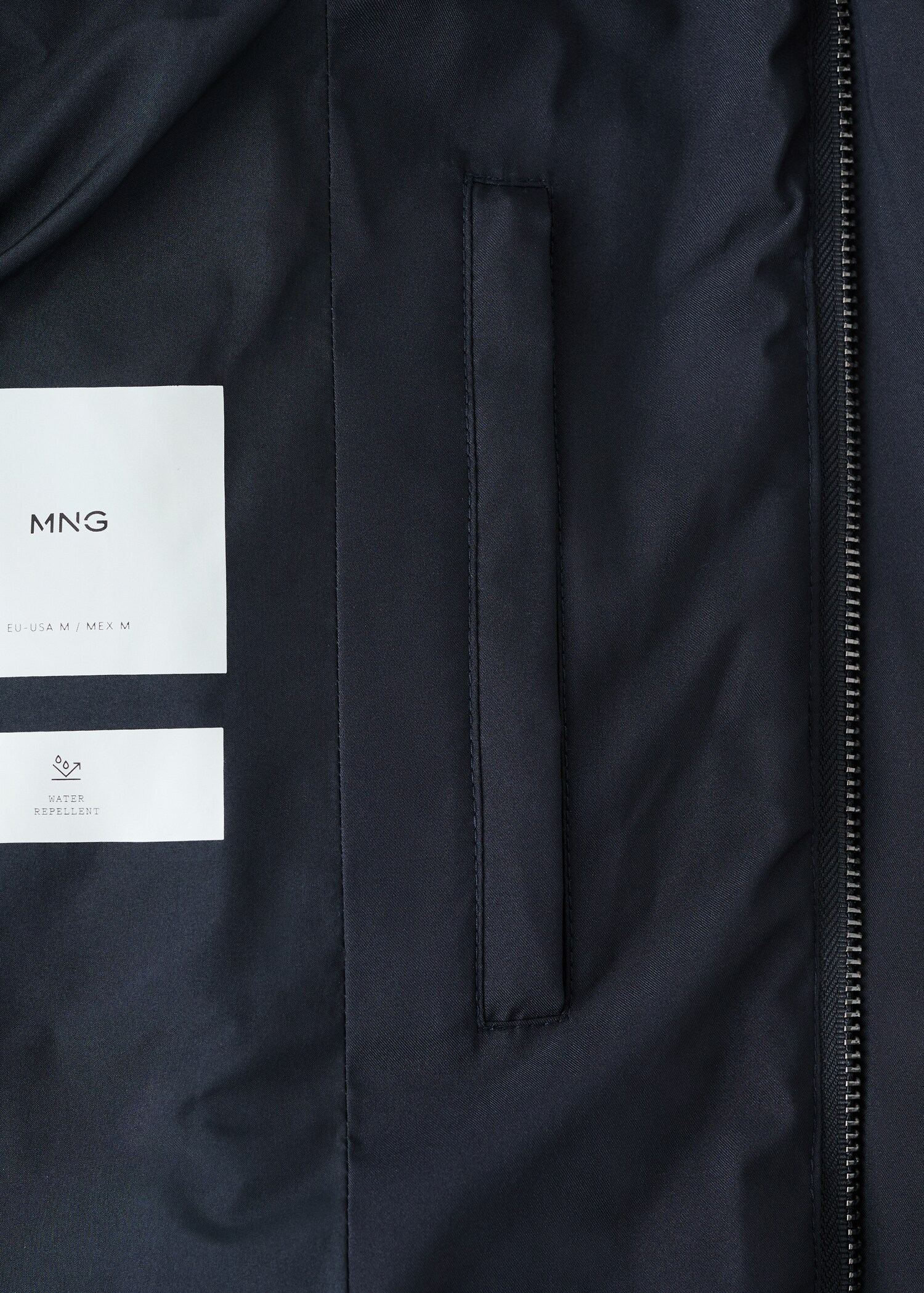 سترة أنوراك قصيرة مبطنة مقاومة للماء - تفاصيل المنتج 0