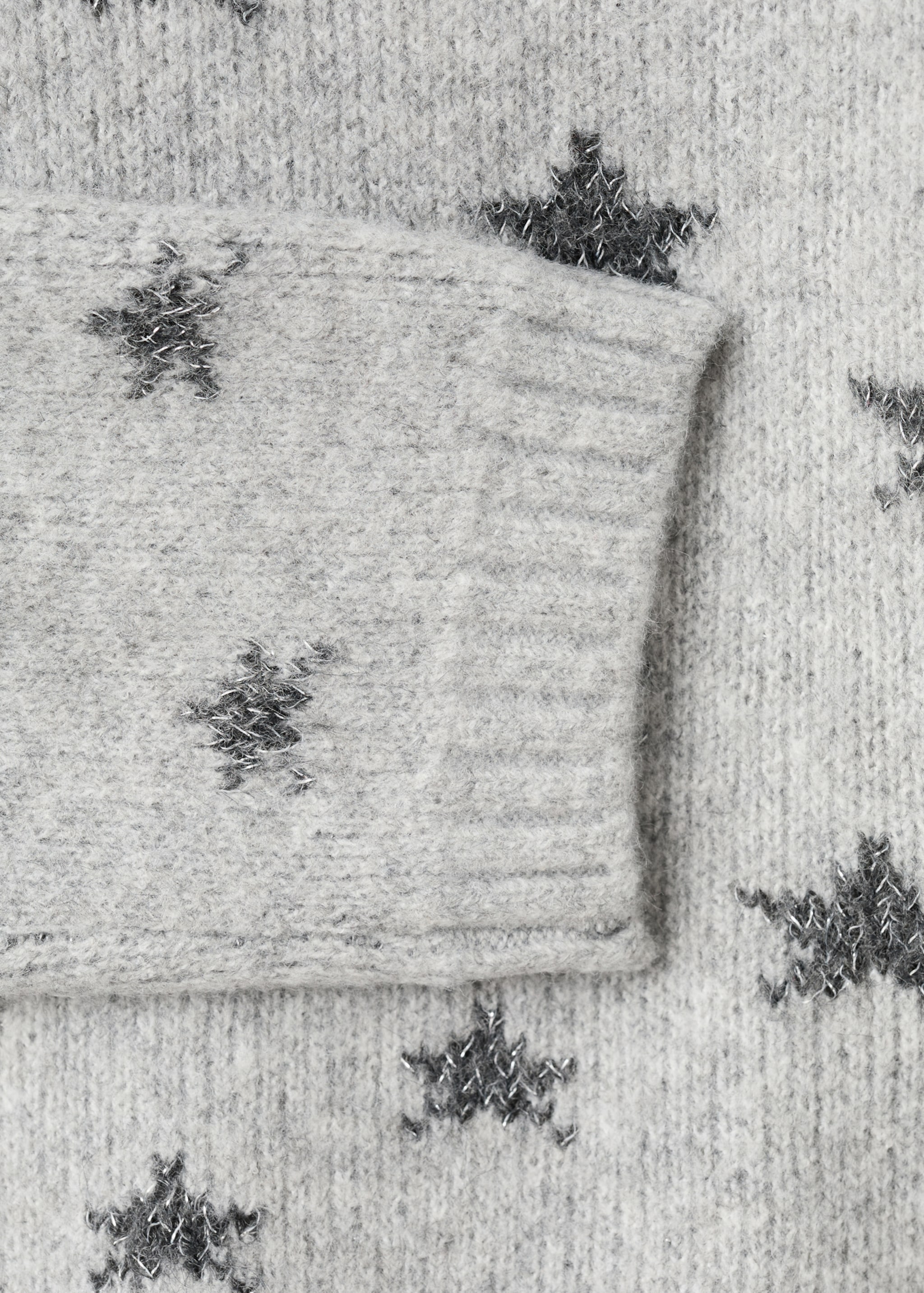 Jersey lurex estrellas - Detalle del artículo 0, Gris. Ref: 27091178-00.