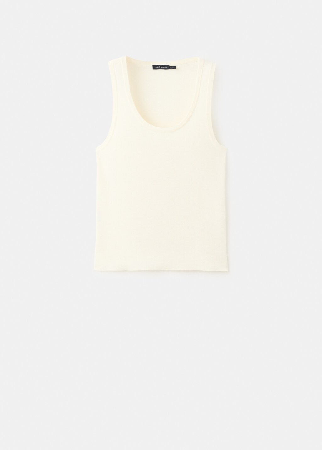 Mango Wool-blend knitted top