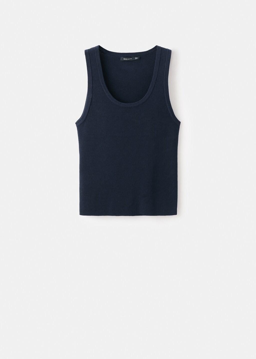 Mango Wool-blend knitted top