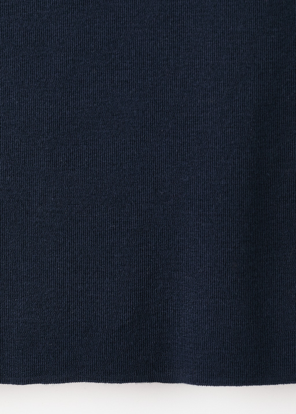 Wool-blend knitted top