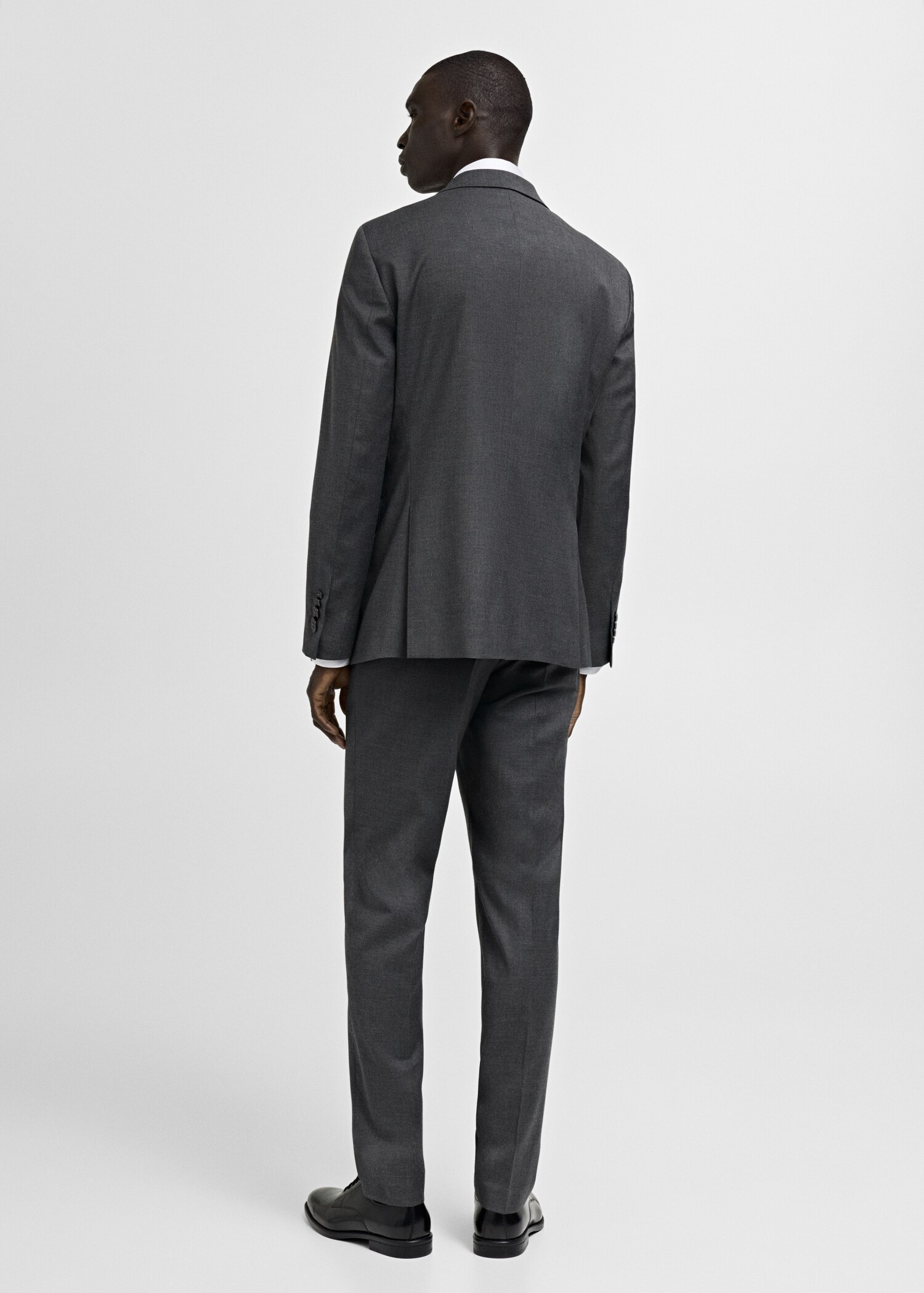 Milan slim-fit suit jacket - Reverse of the article