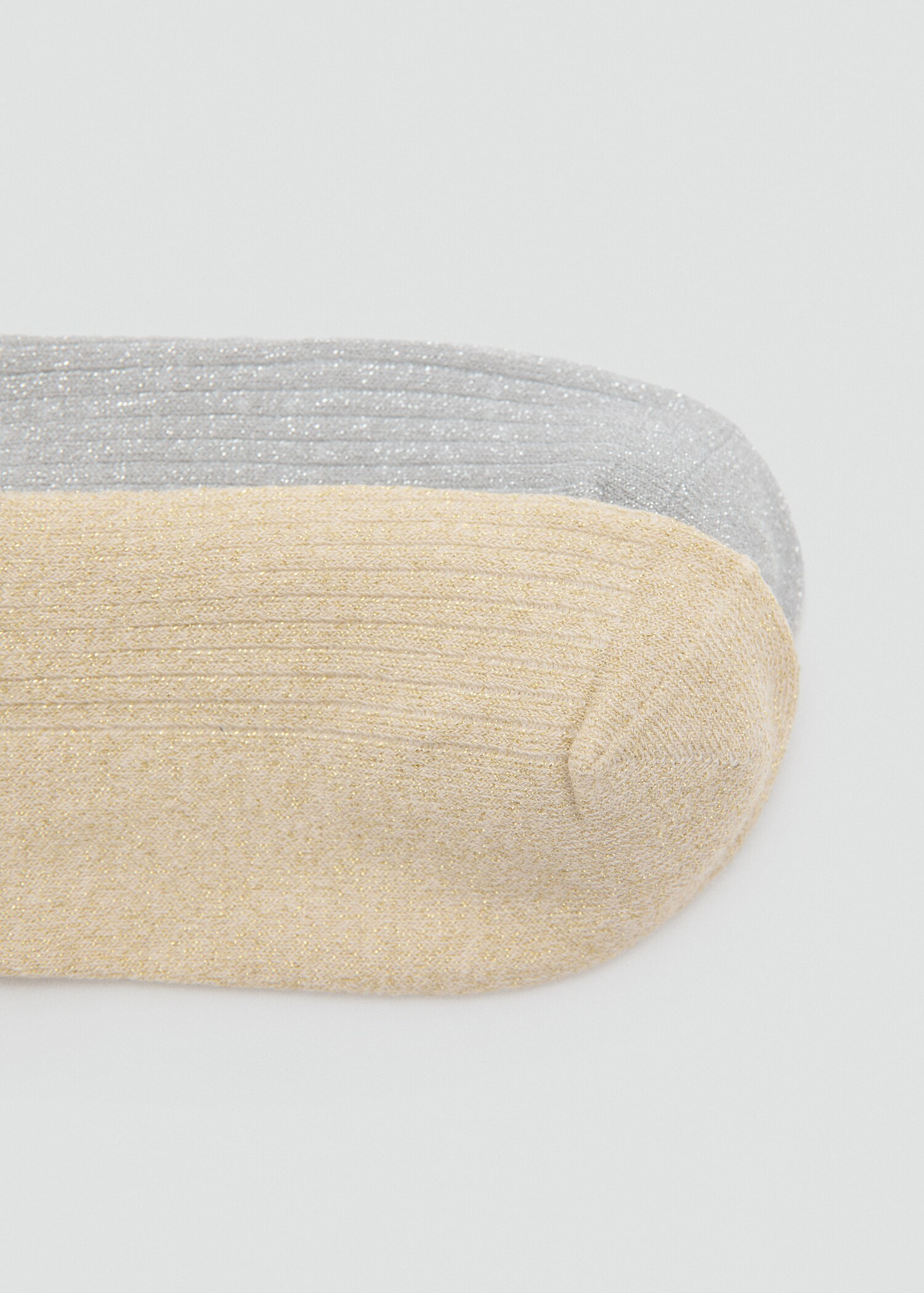Pack of 2 ribbed lurex socks - Details of the article 2