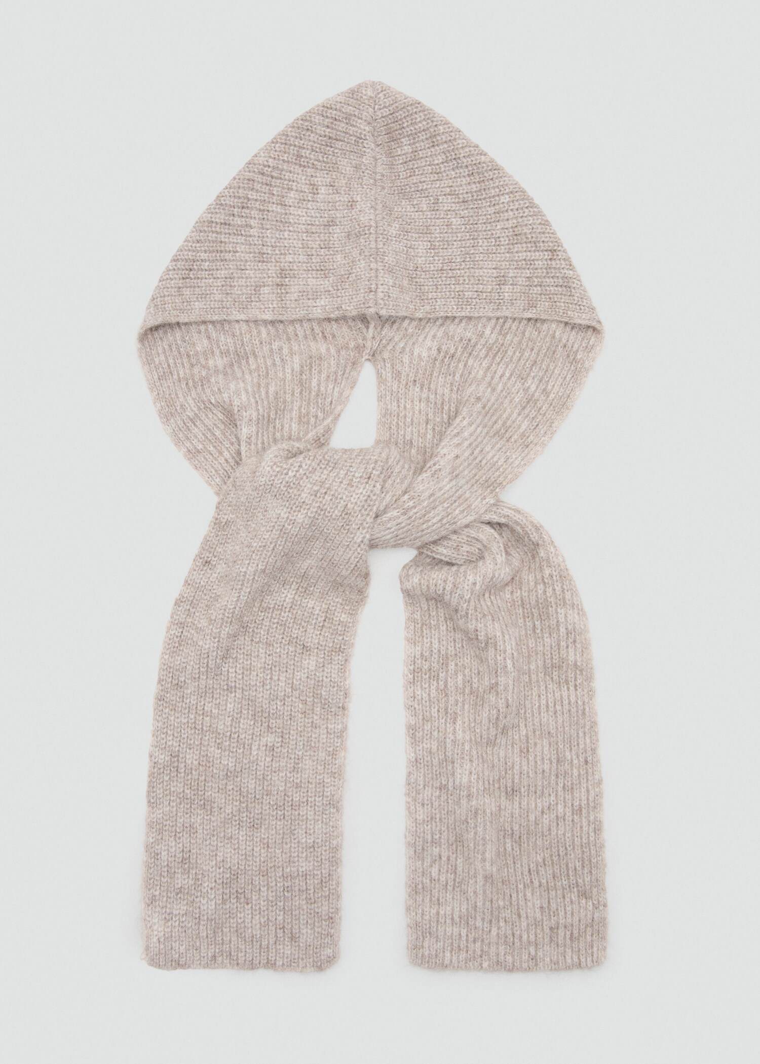 Combined knit scarf - Details of the article 2
